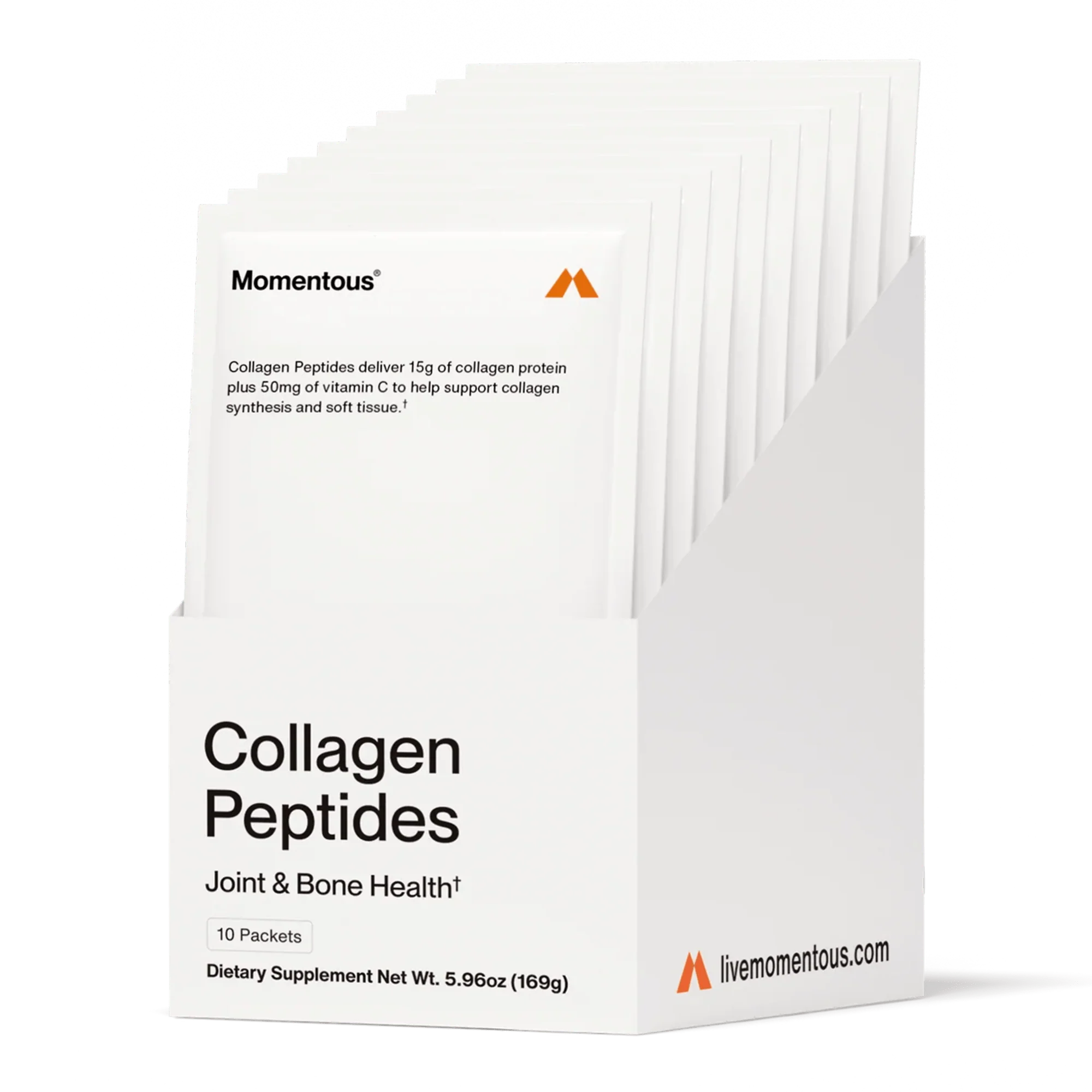 Momentous COLLAGEN PEPTIDES 10-Pack Travel Pouches