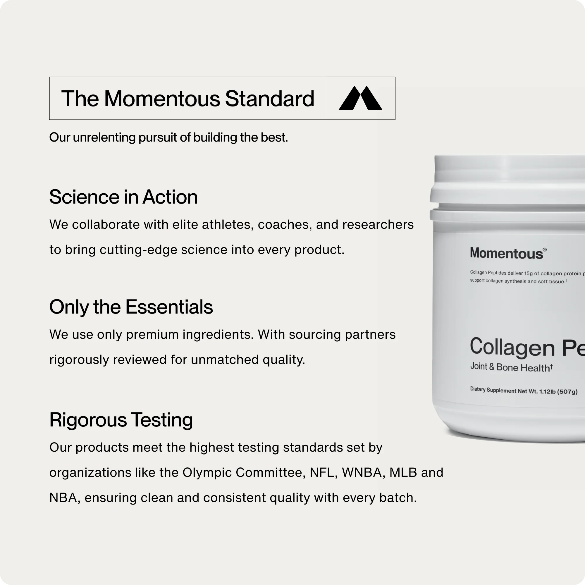 Momentous Collagen Peptides - Image 6