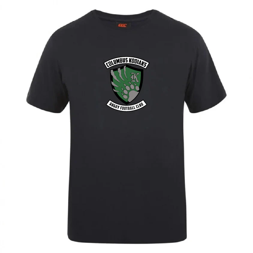Columbus Kodiaks Full Color Logo Club Plain Tee by Canterbury