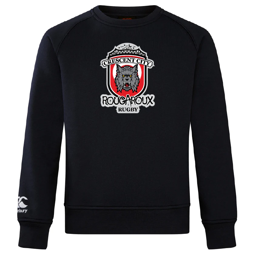 Crescent City Rougaroux Club Crew Sweatshirt by Canterbury