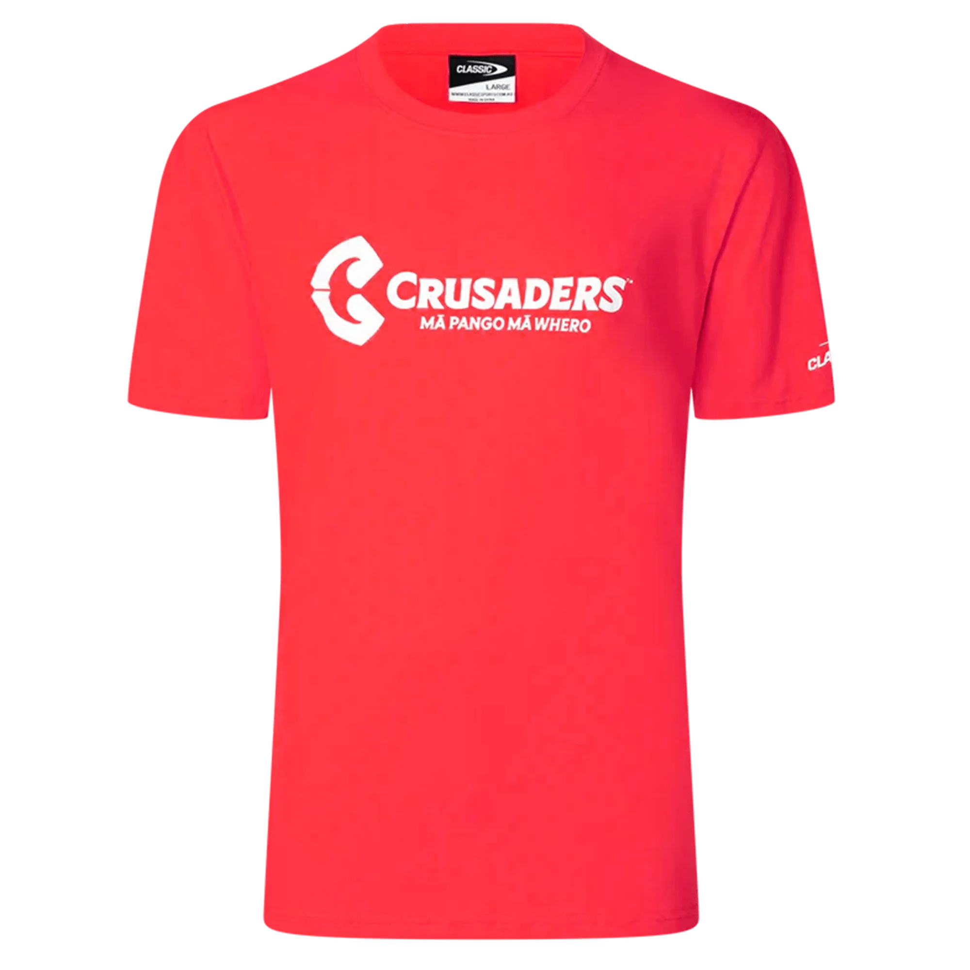 Crusaders Super Rugby 25/26 Supporters Cotton Tee by Classic Sportswear