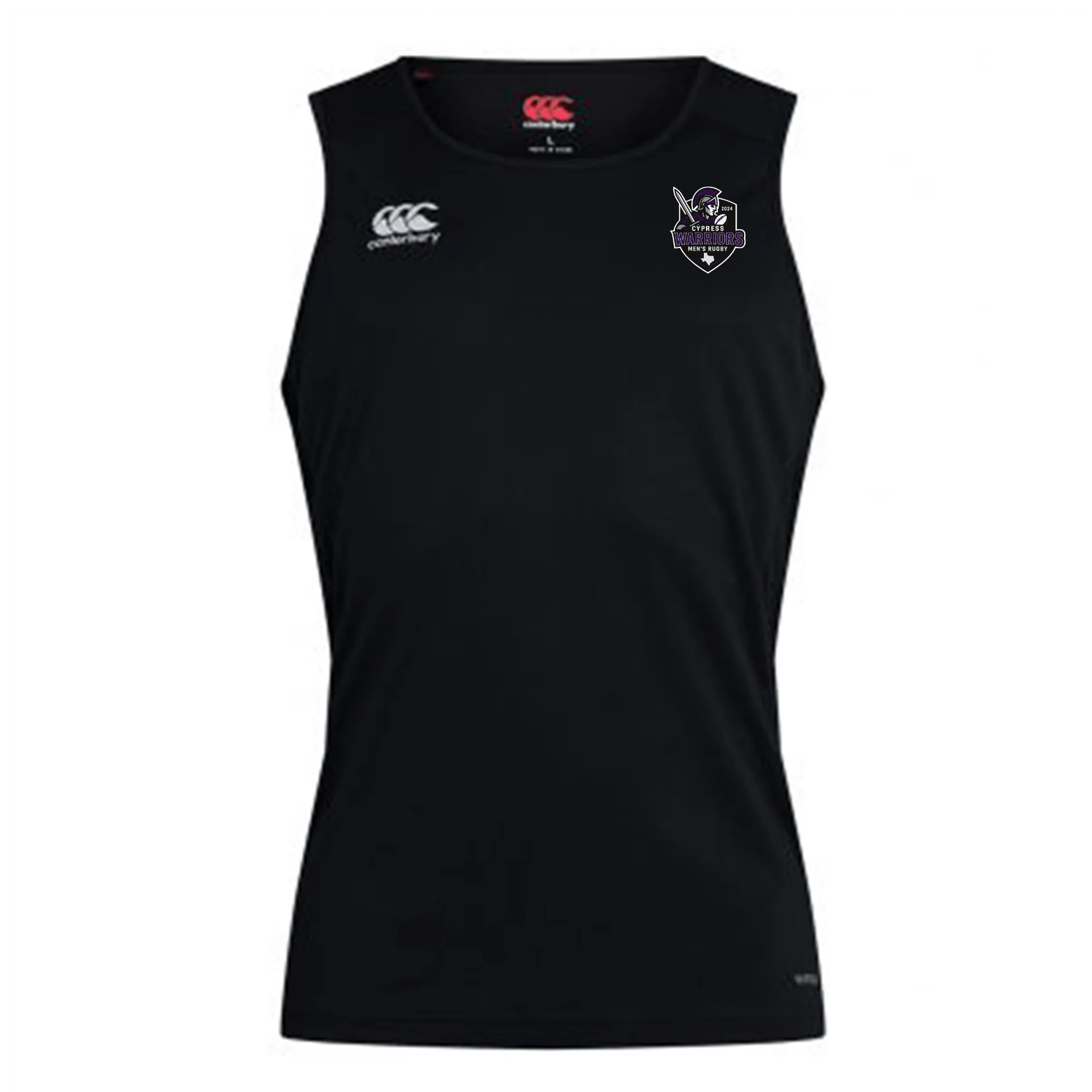 Cypress Warriors Men's Rugby Club Dry Singlet by Canterbury