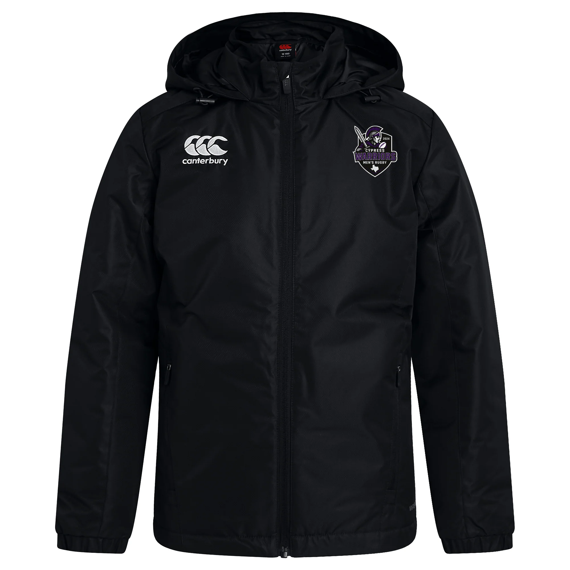 Cypress Warriors Men's Rugby Club Vaposhield Stadium Jacket by Canterbury