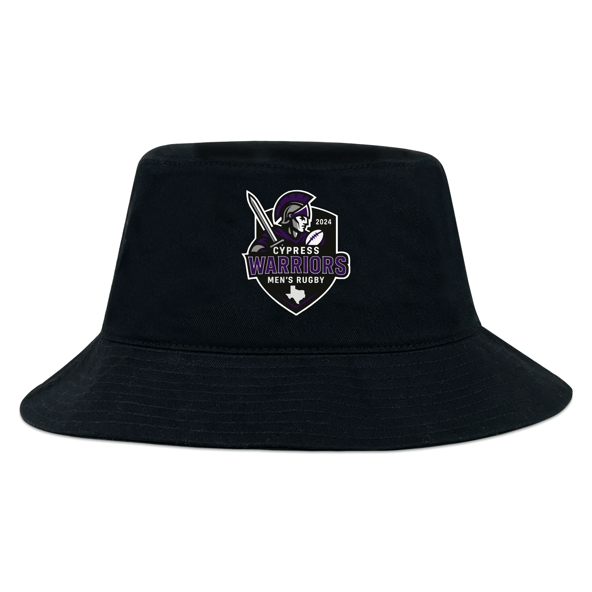Cypress Warriors Men's Rugby Crusher Bucket Cap