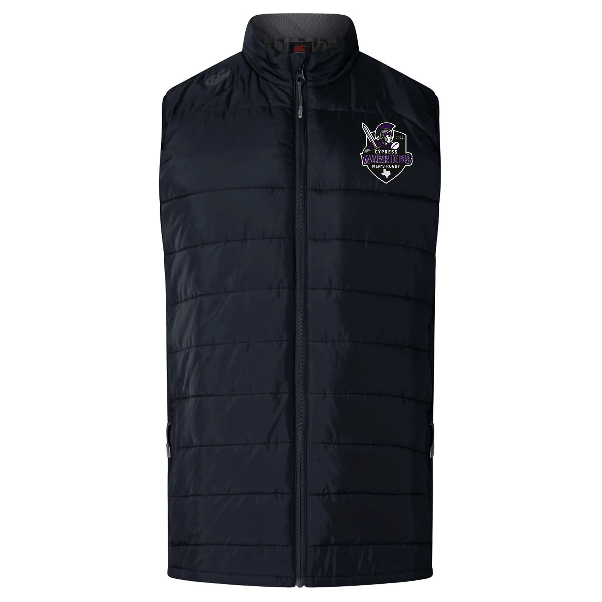 Cypress Warriors Men's Rugby Elite Microlite Gilet by Canterbury