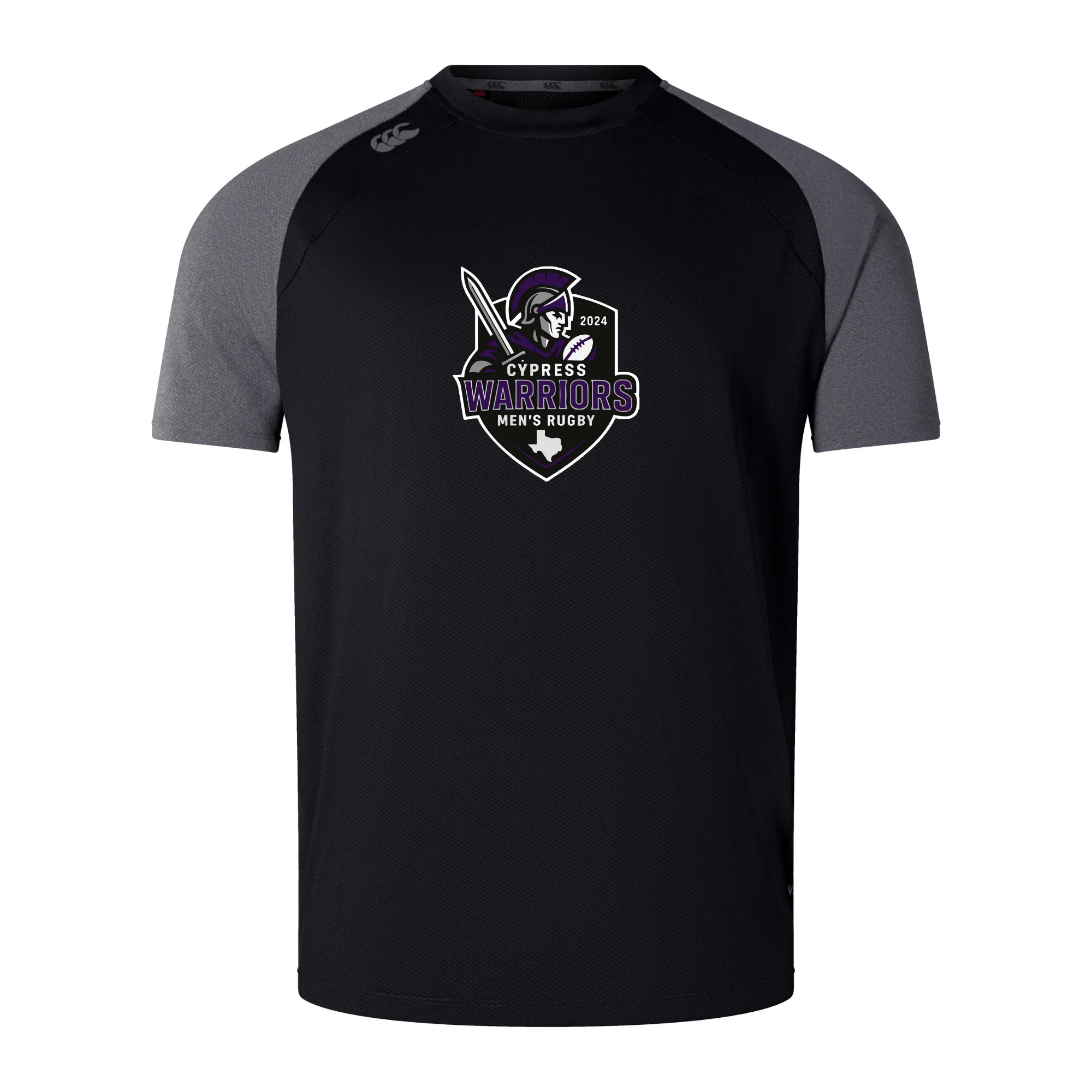 Cypress Warriors Men's Rugby Elite Training Tee by Canterbury