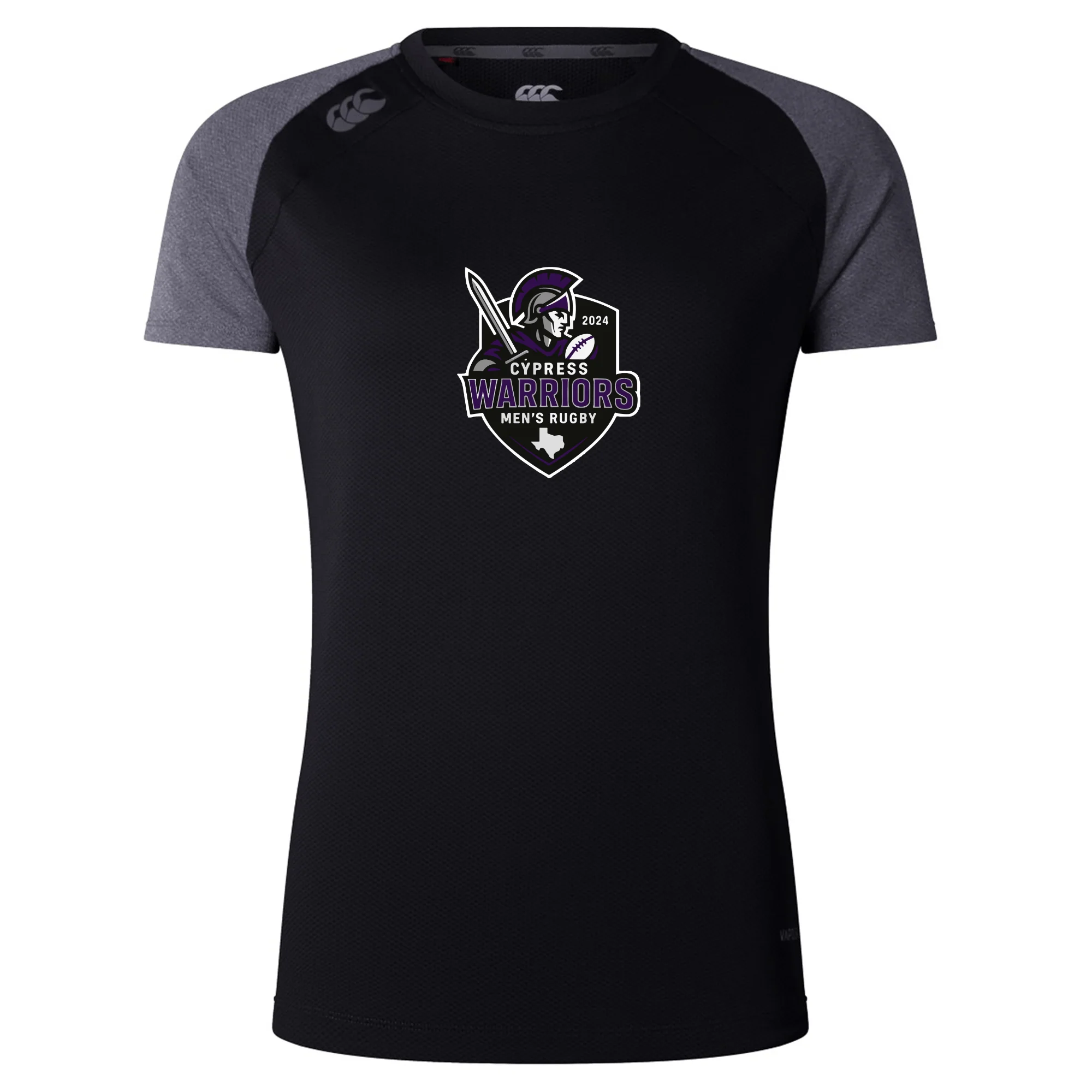 Cypress Warriors Men's Rugby Women's Elite Training Tee by Canterbury