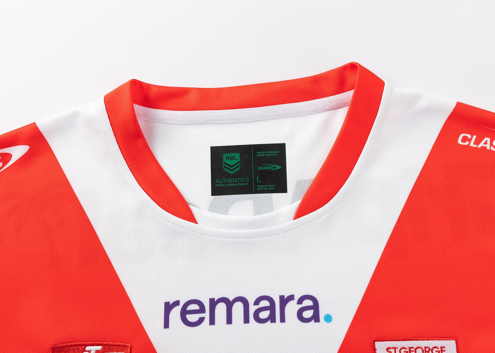 Dragons NRL 25/26 Replica Home Jersey by Classic Sportswear - Image 14