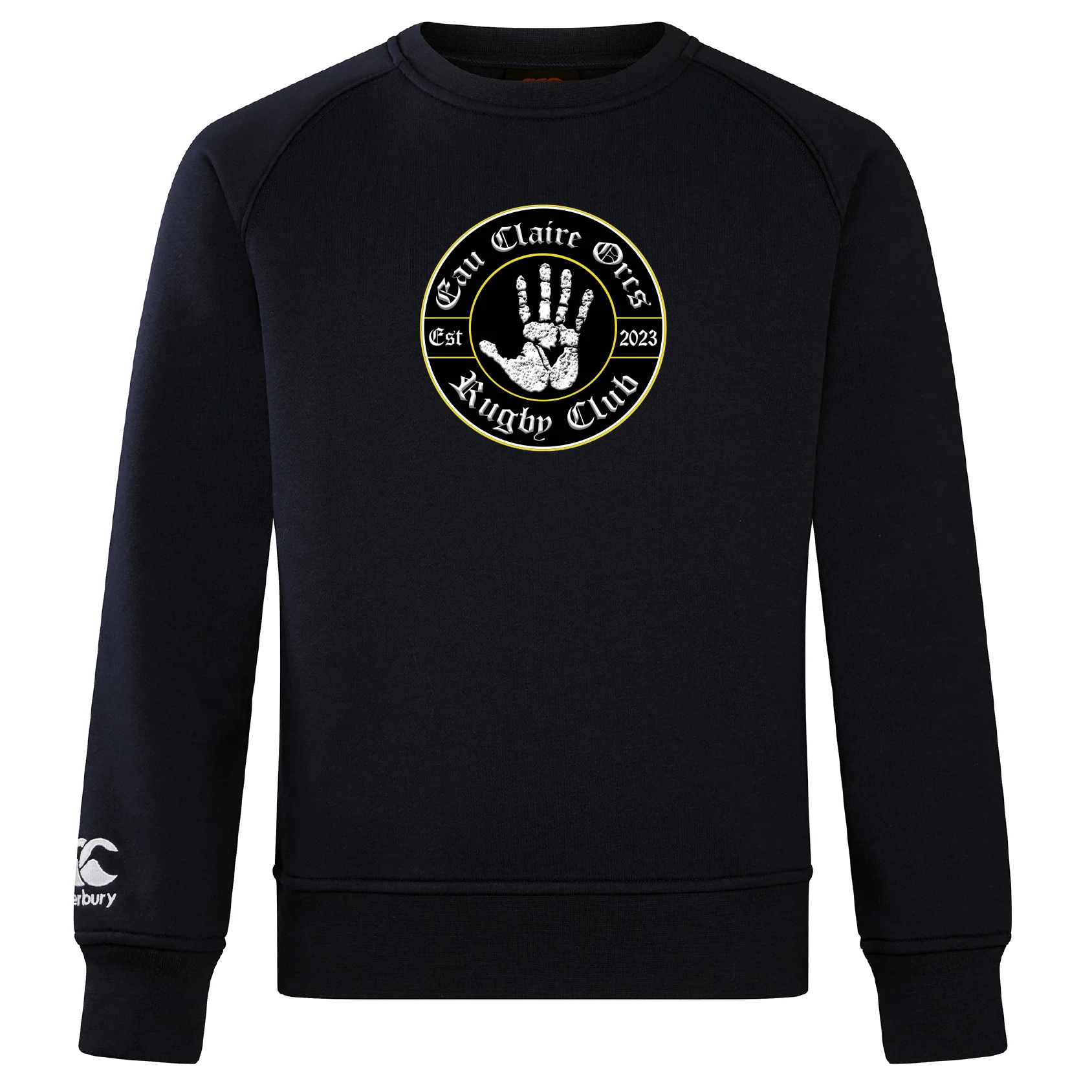 Eau Claire Orcs Club Crew Sweatshirt by Canterbury - Image 2