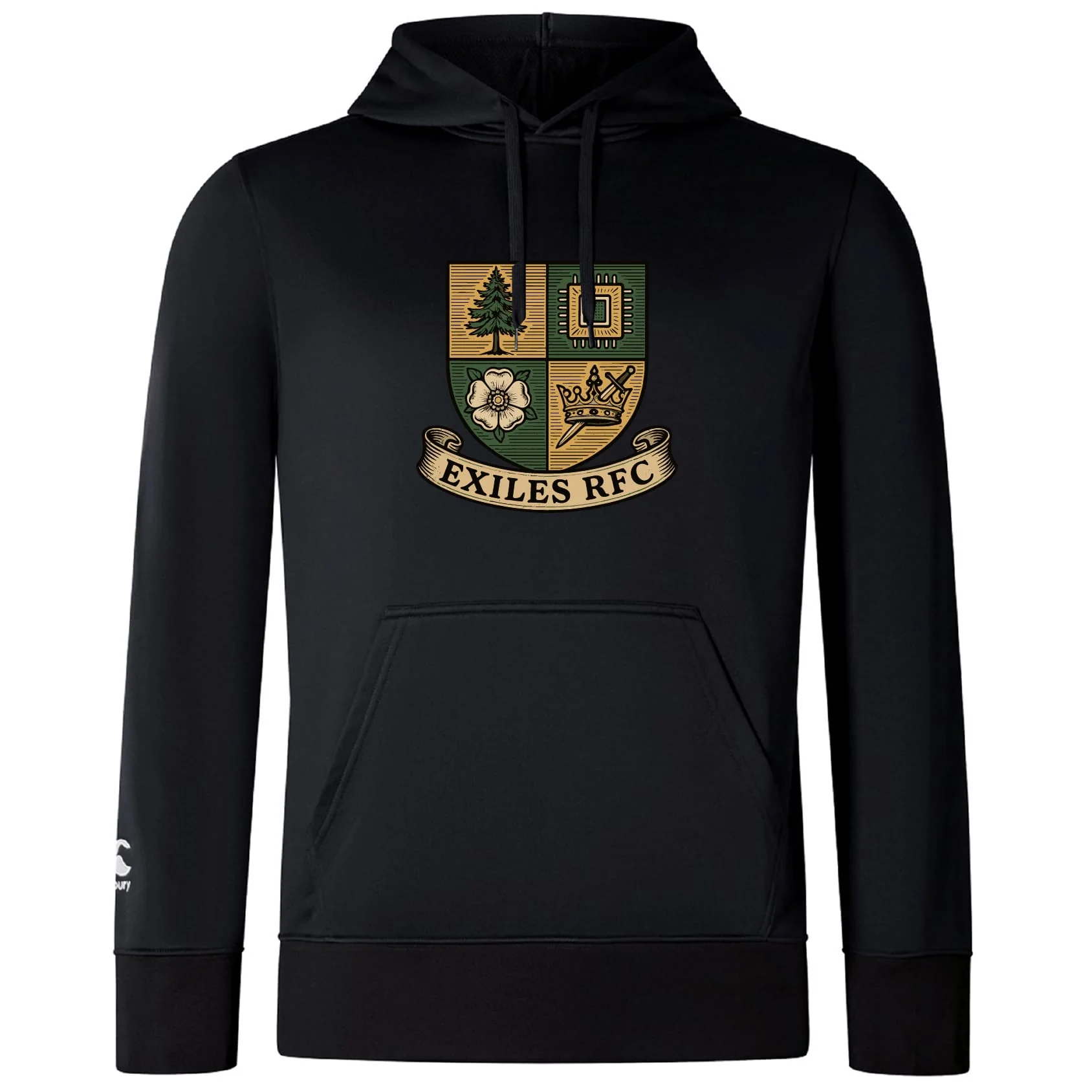 Exiles Rugby Football Club Club Lightweight Hoodie by Canterbury