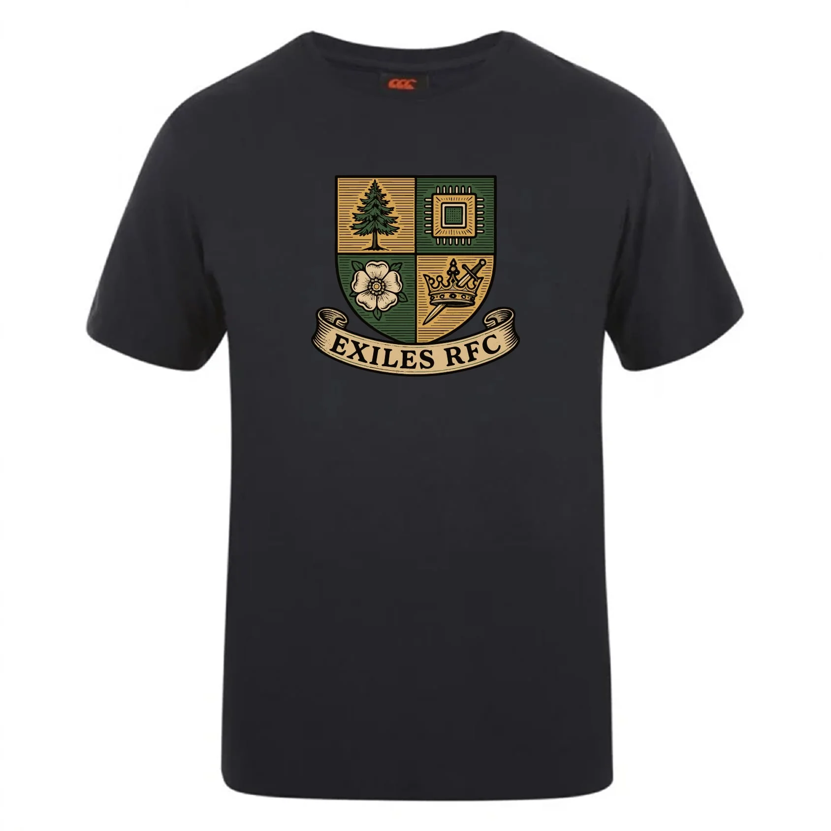 Exiles Rugby Football Club Club Plain Tee by Canterbury
