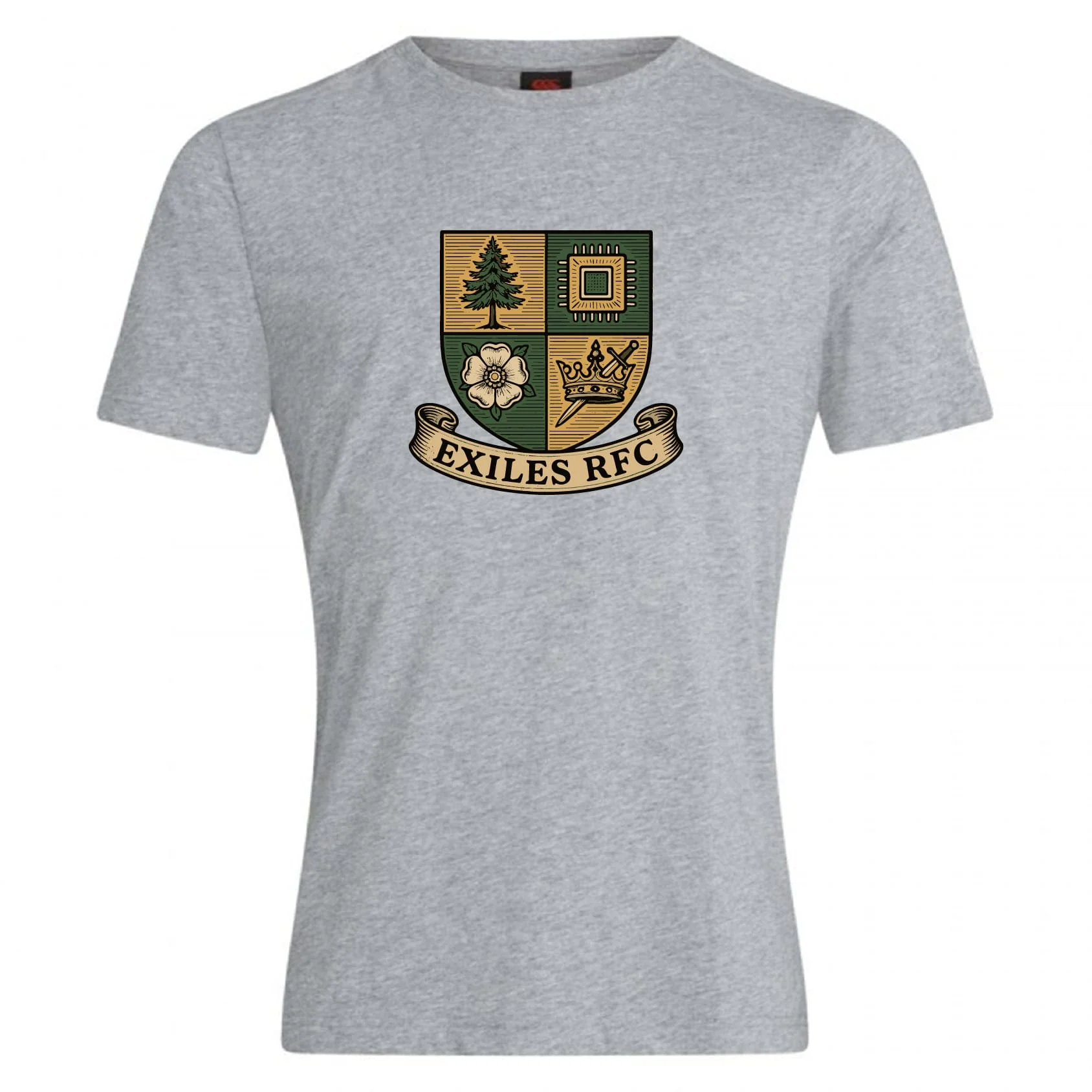 Exiles Rugby Football Club Club Plain Tee by Canterbury - Image 2