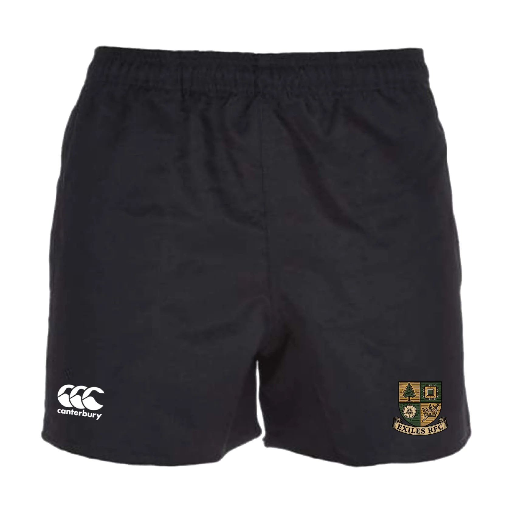 Exiles Rugby Football Club Professional Polyester Rugby Short by Canterbury