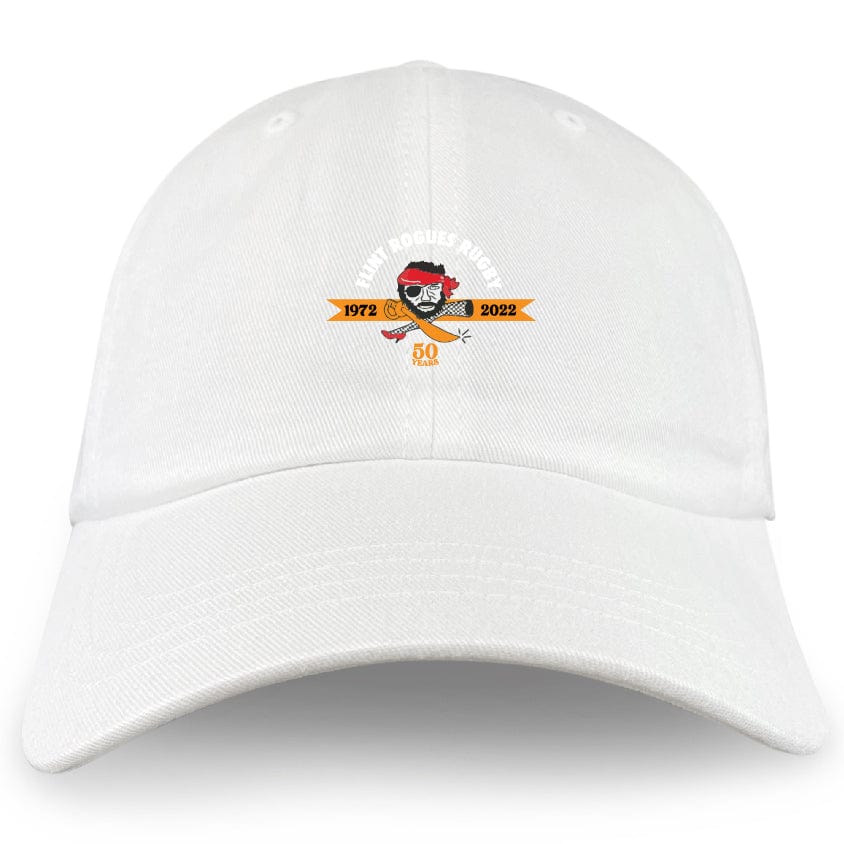 Flint Rogues Adult Low-Profile Cotton Twill Dad Cap - Image 3