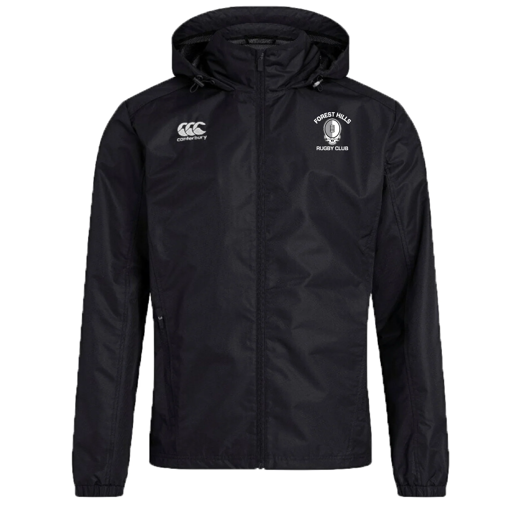 Forest Hills Rugby Club Vaposhield Full Zip Rain Jacket by Canterbury