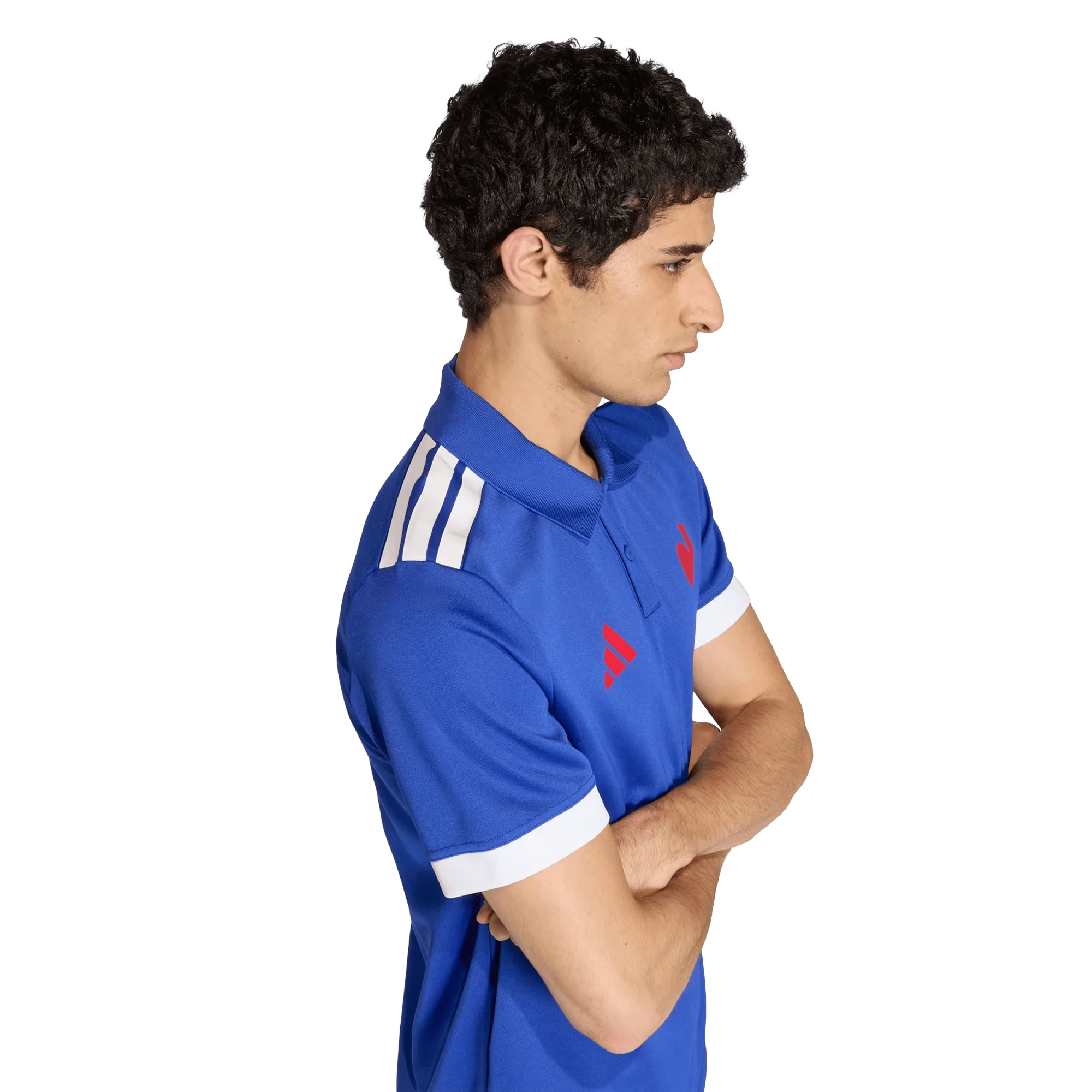 France FFR Home Supporters Replica Polo by adidas - Image 4