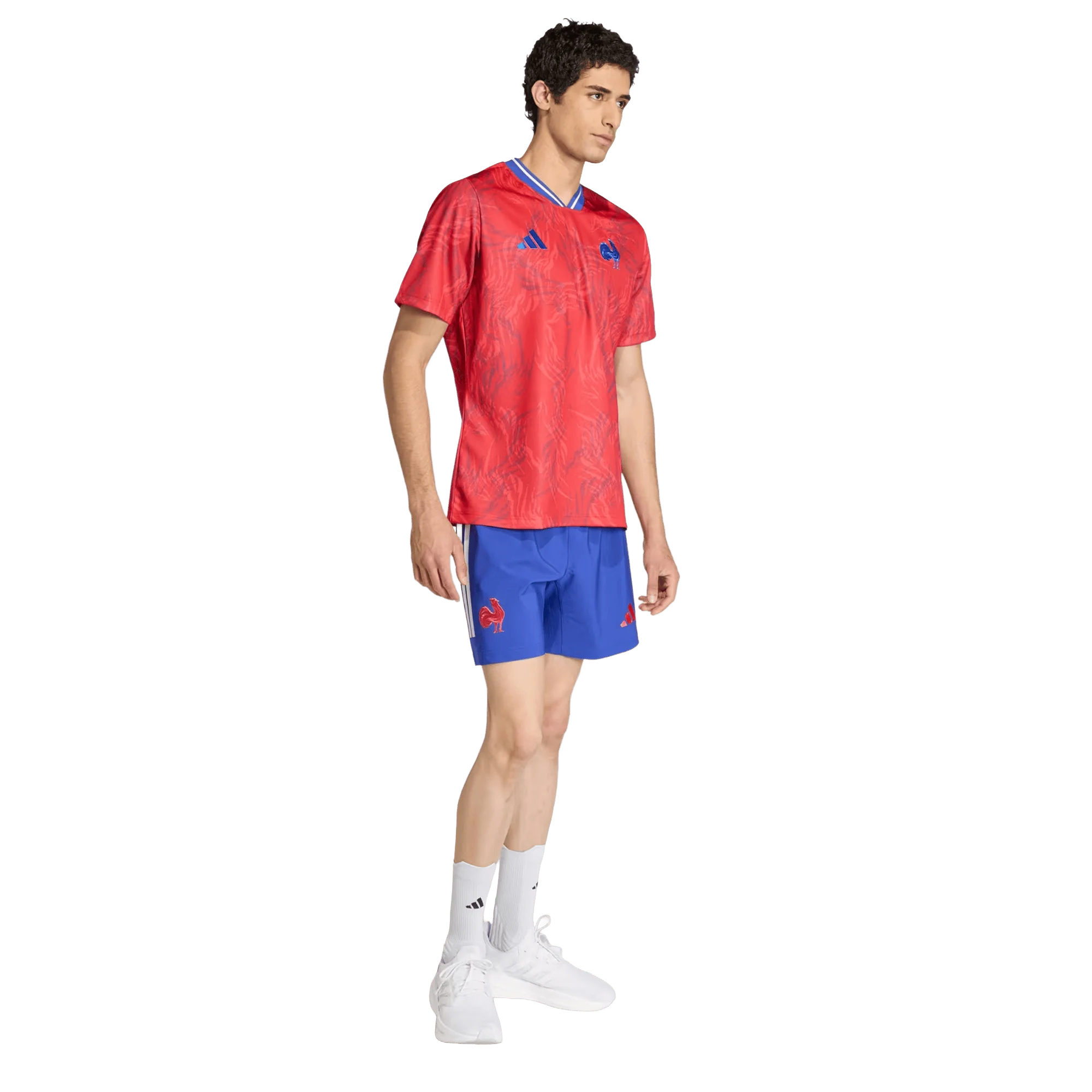 France Rugby Prematch Jersey by adidas - Image 6