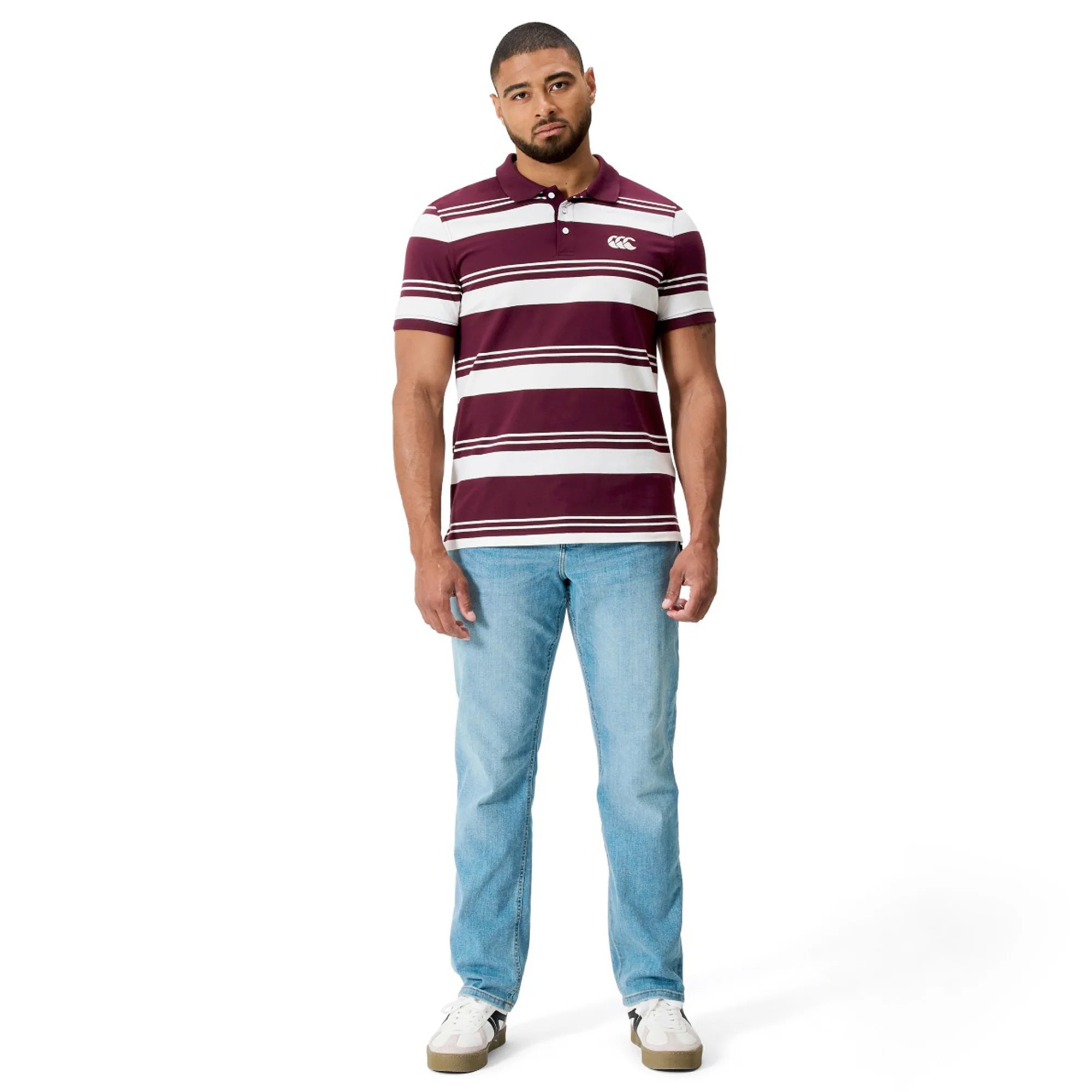Canterbury Fundamental Engineered Stripe Polo - Image 20