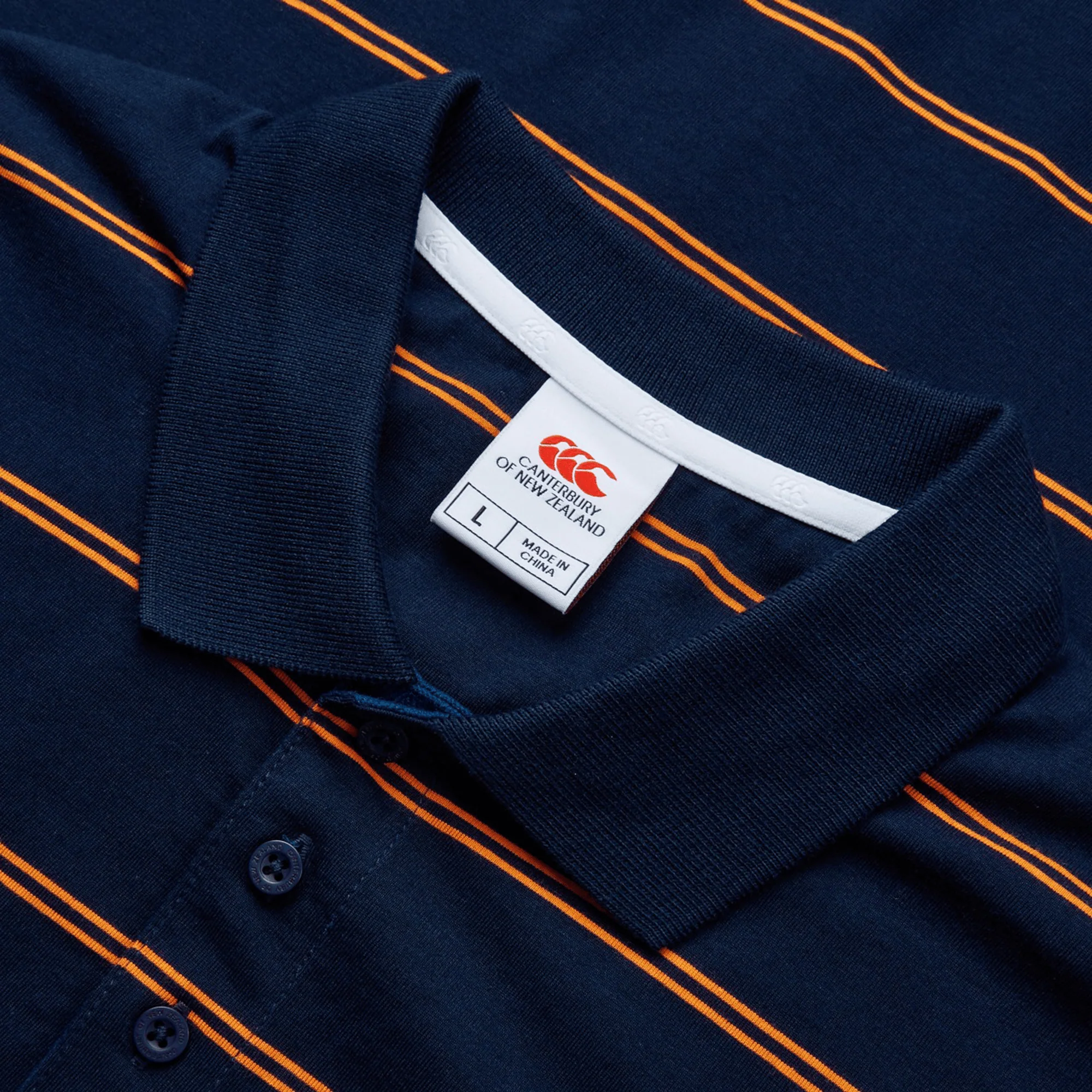 Canterbury Fundamental Yarn-Dye Stripe Polo - Image 13
