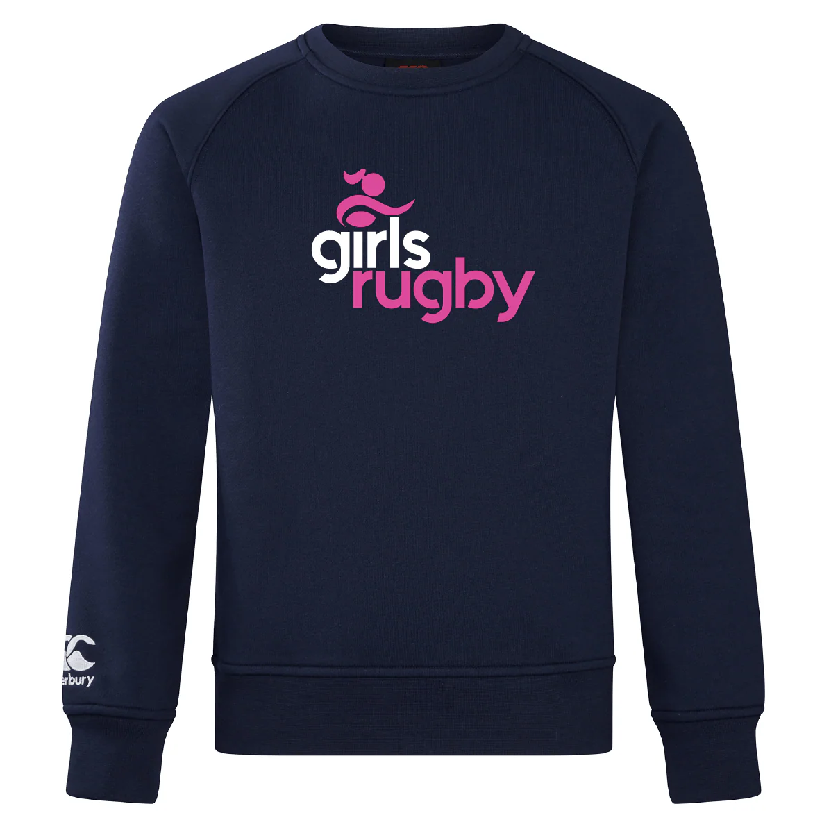 Girls Rugby Club Crew Sweatshirt by Canterbury