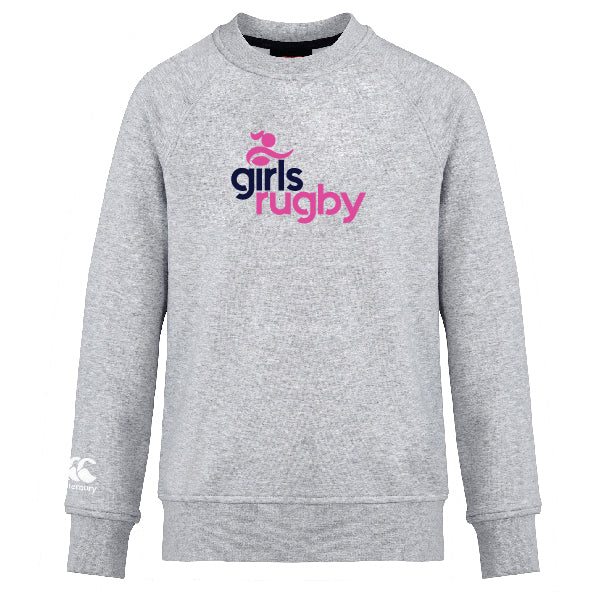Girls Rugby Club Crew Sweatshirt by Canterbury - Image 2