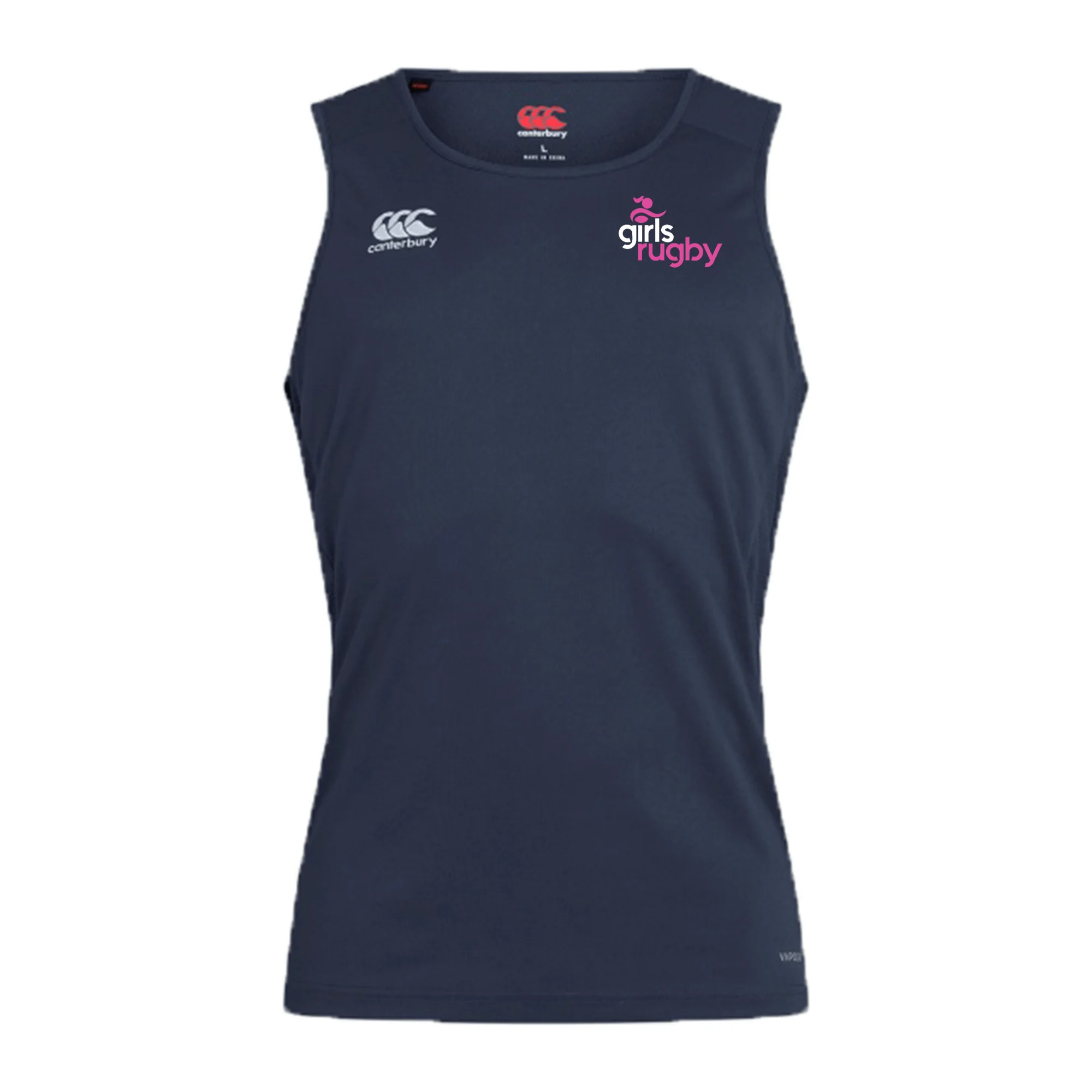 Girls Rugby Club Dry Singlet by Canterbury