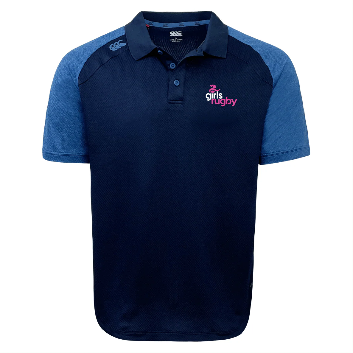 Girls Rugby Elite Polo by Canterbury