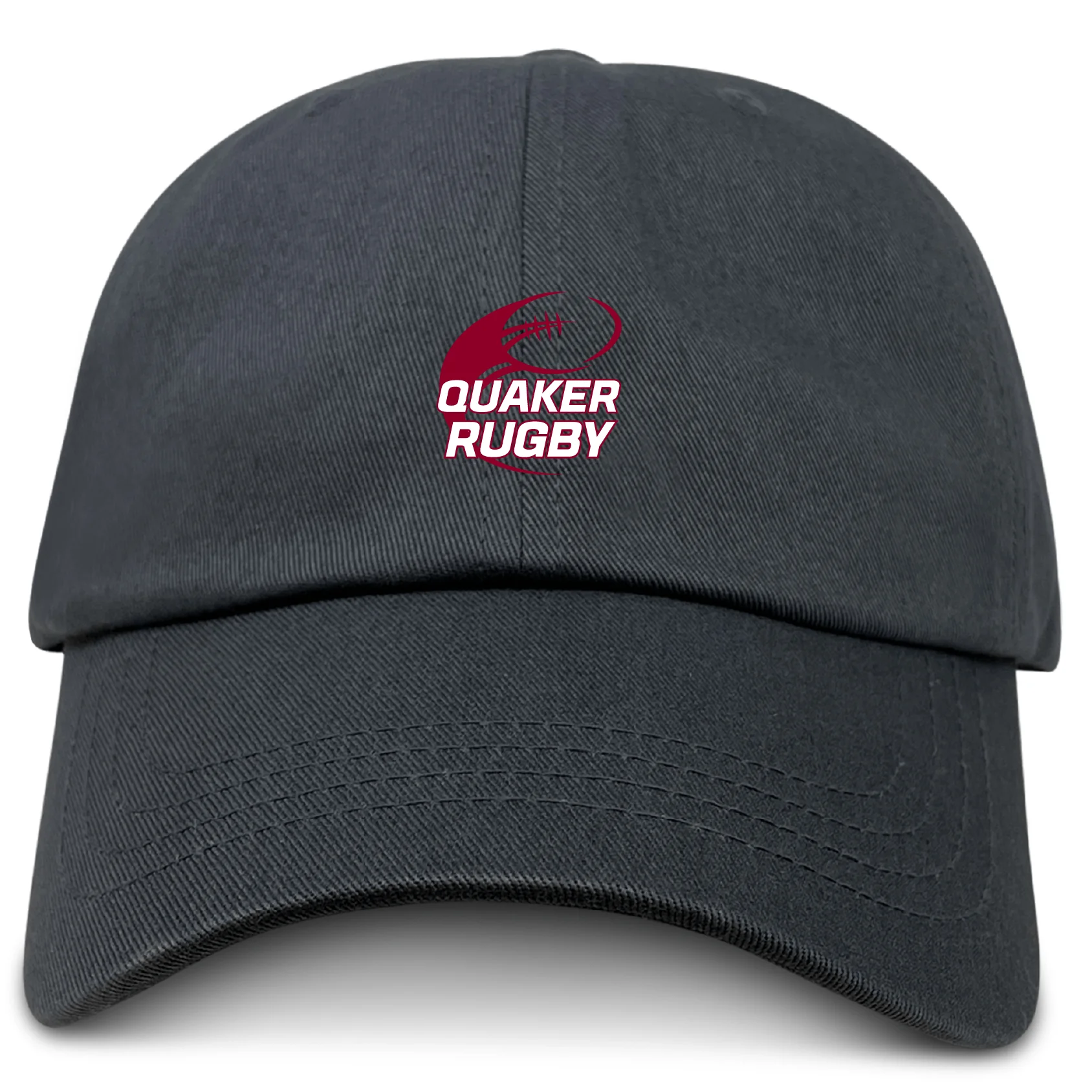 Guilford College Adult Low-Profile Cotton Twill Dad Cap - Image 3