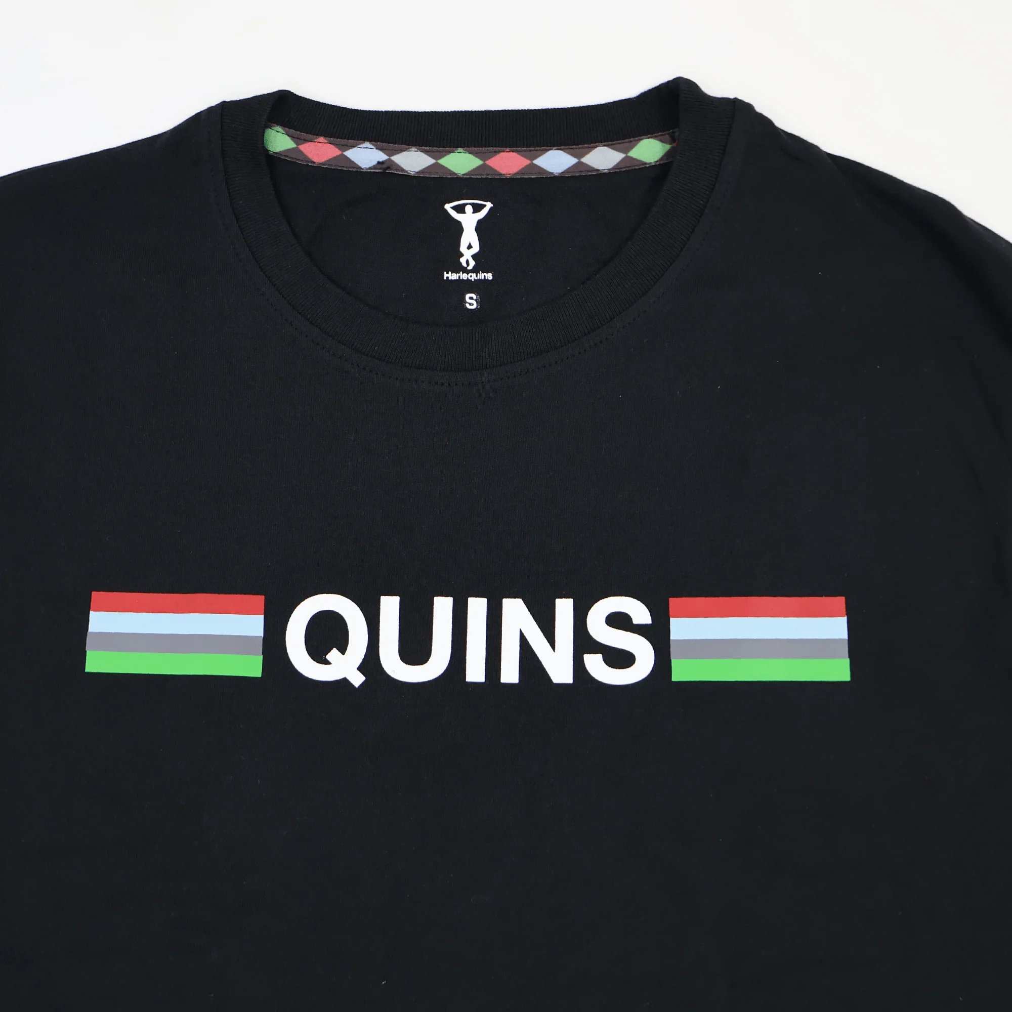 Harlequins 22/23 Heritage Cotton Tee by Castore - Image 3