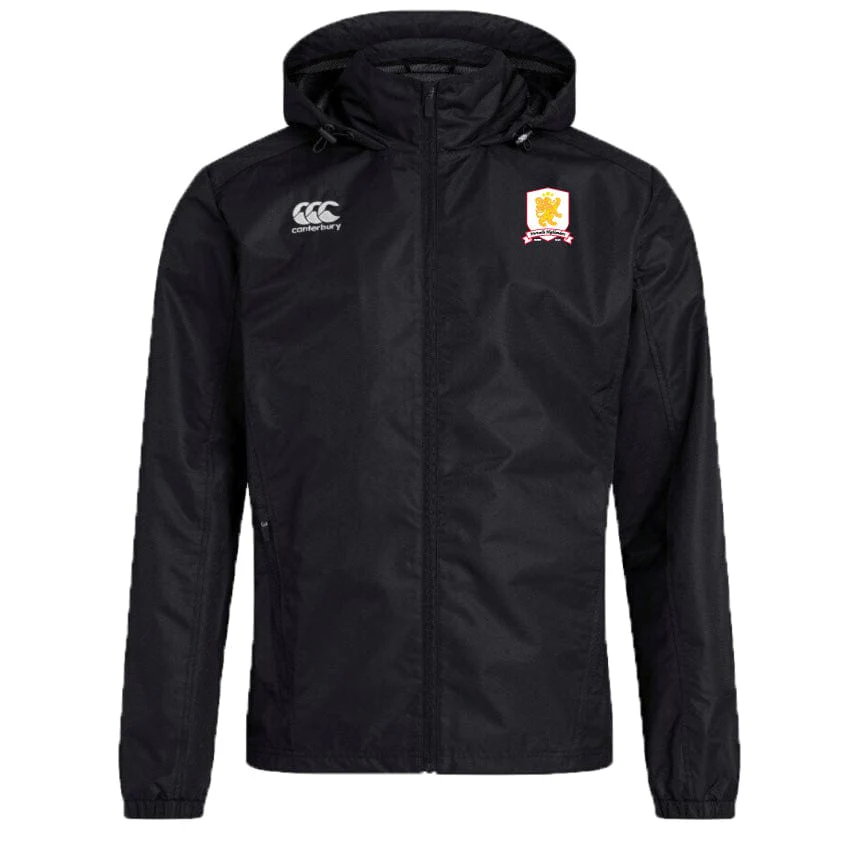 Hartselle Highlanders Club Vaposhield Full Zip Rain Jacket by Canterbury