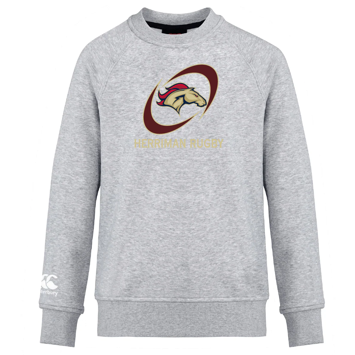 Herriman High School Rugby Club Crew Sweatshirt by Canterbury - Image 2