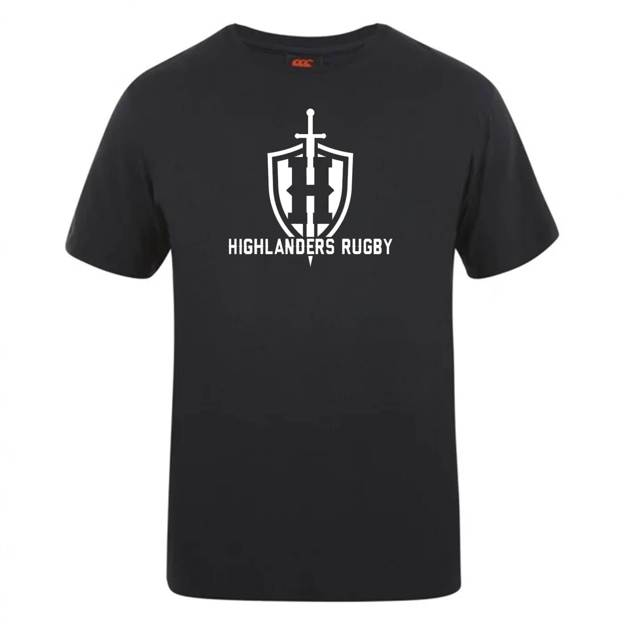 Highlanders Rugby NC Club Plain Tee by Canterbury