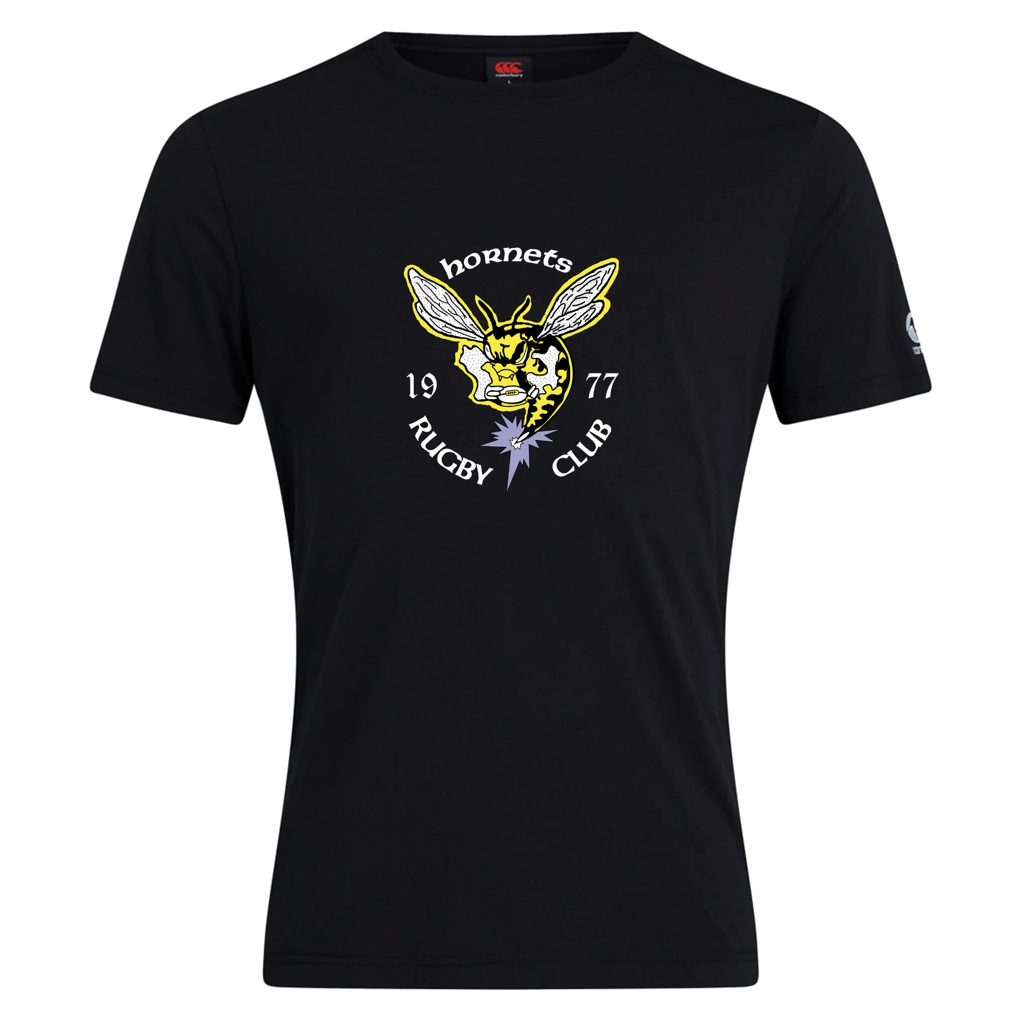 Hornets Rugby Club 1977 Club Plain Tee by Canterbury