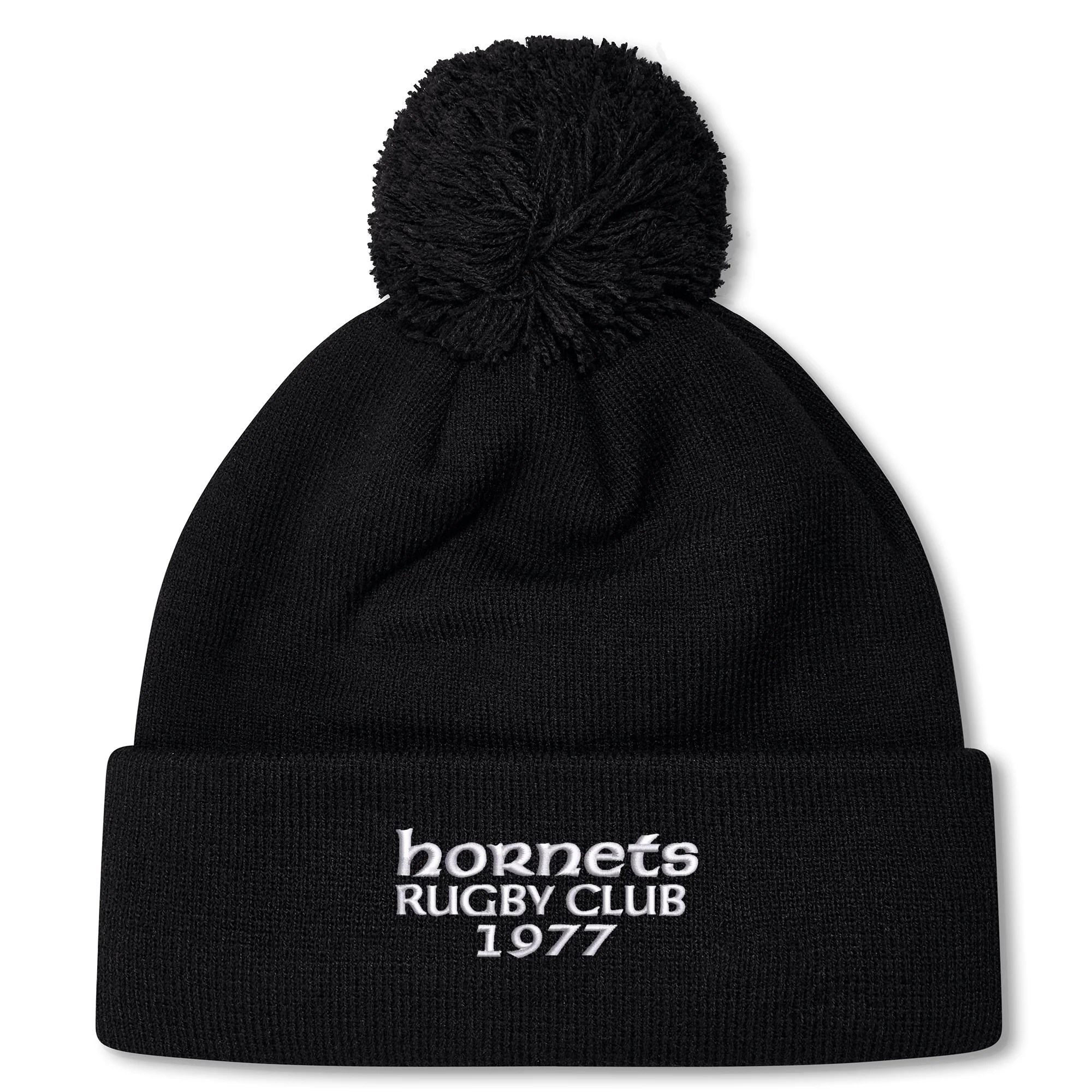 Hornets Rugby Club 1977 Pom Pom Beanie by Canterbury