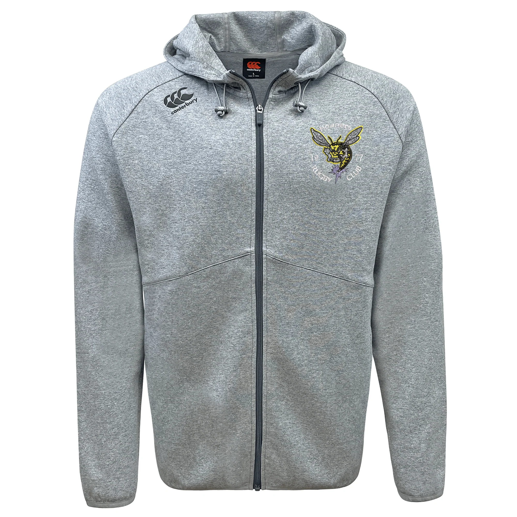 Hornets Rugby Club 1977 Tempo Vapodri Full-Zip Hoodie by Canterbury