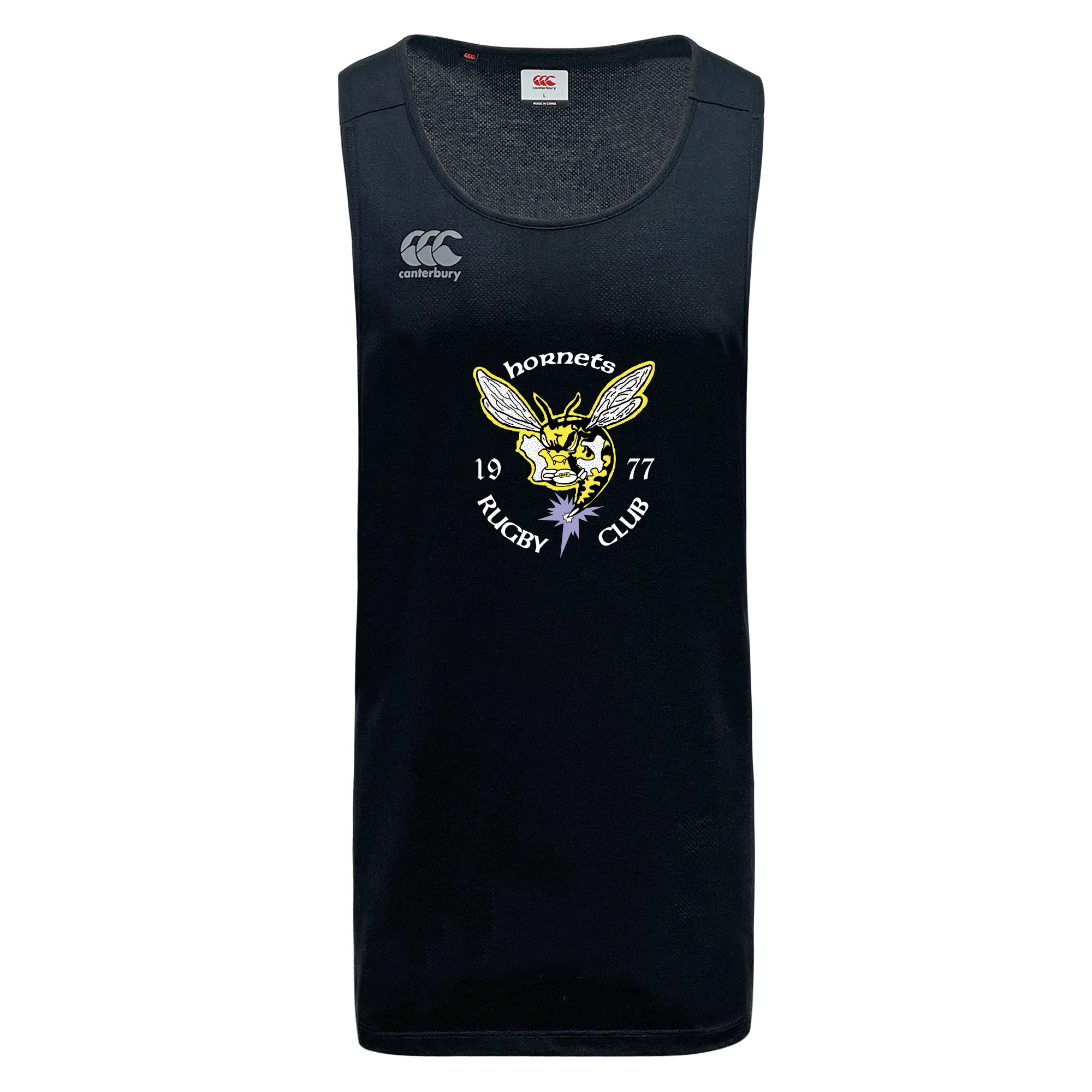 Hornets Rugby Club 1977 Tempo Vapodri Singlet by Canterbury