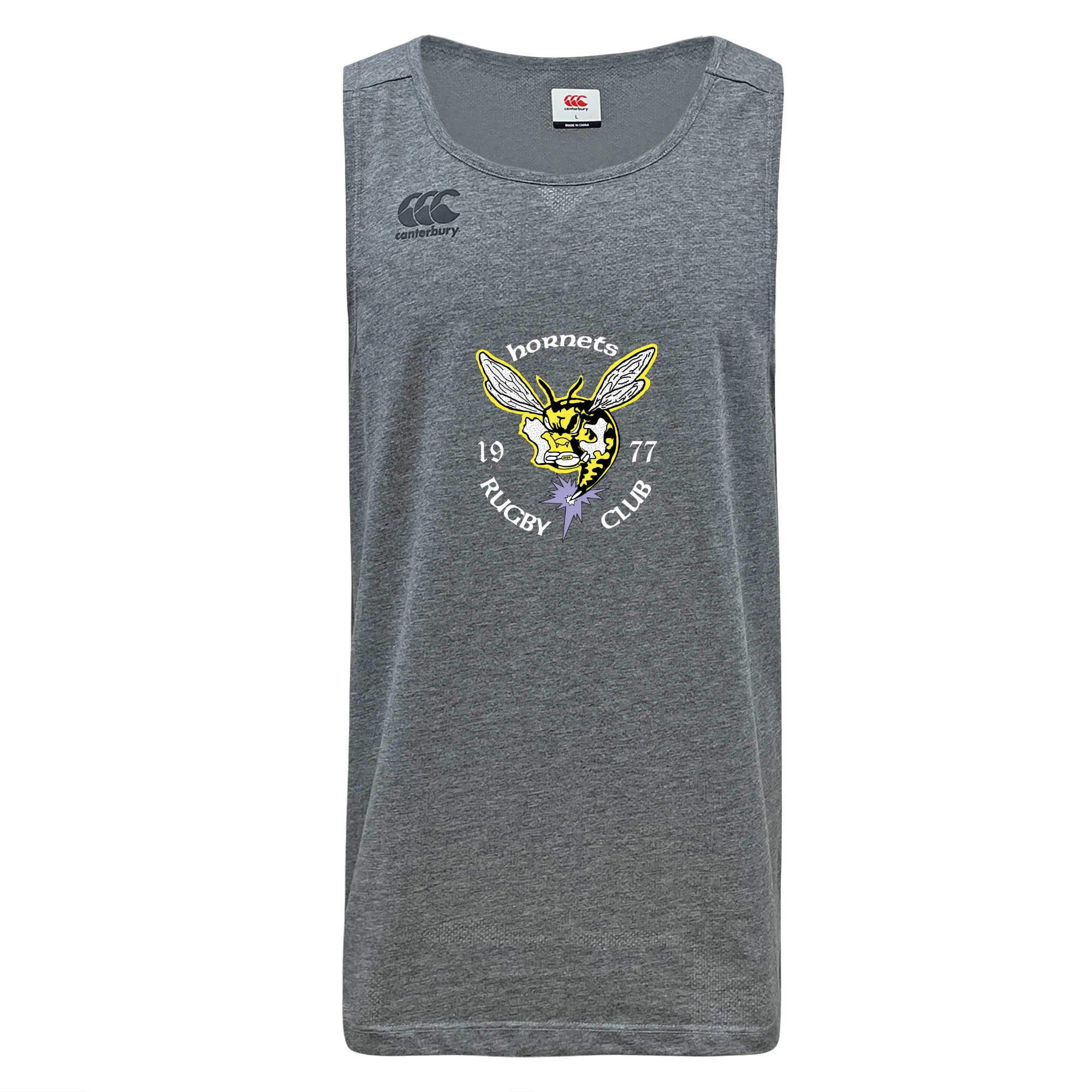 Hornets Rugby Club 1977 Tempo Vapodri Singlet by Canterbury - Image 2