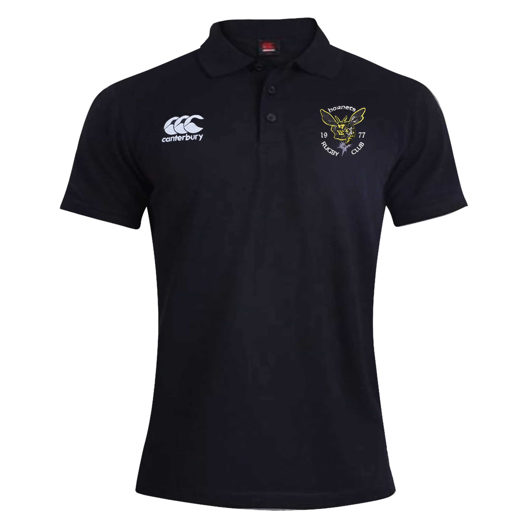 Hornets Rugby Club 1977 Waimak Polo by Canterbury