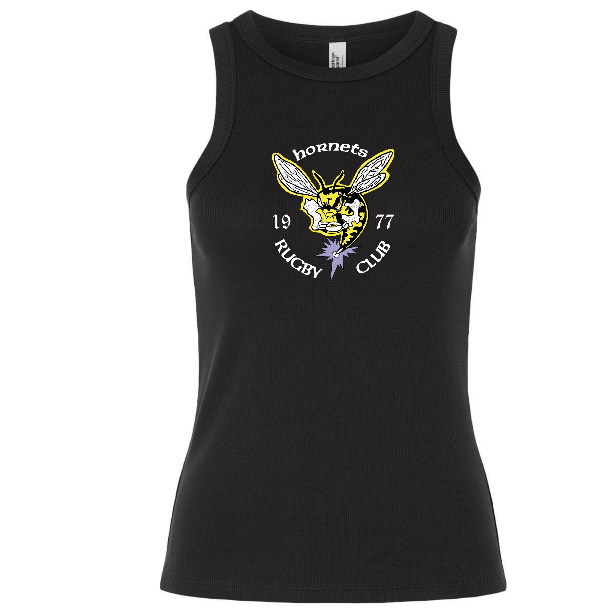 Hornets Rugby Club 1977 Women's Baby Rib Tank