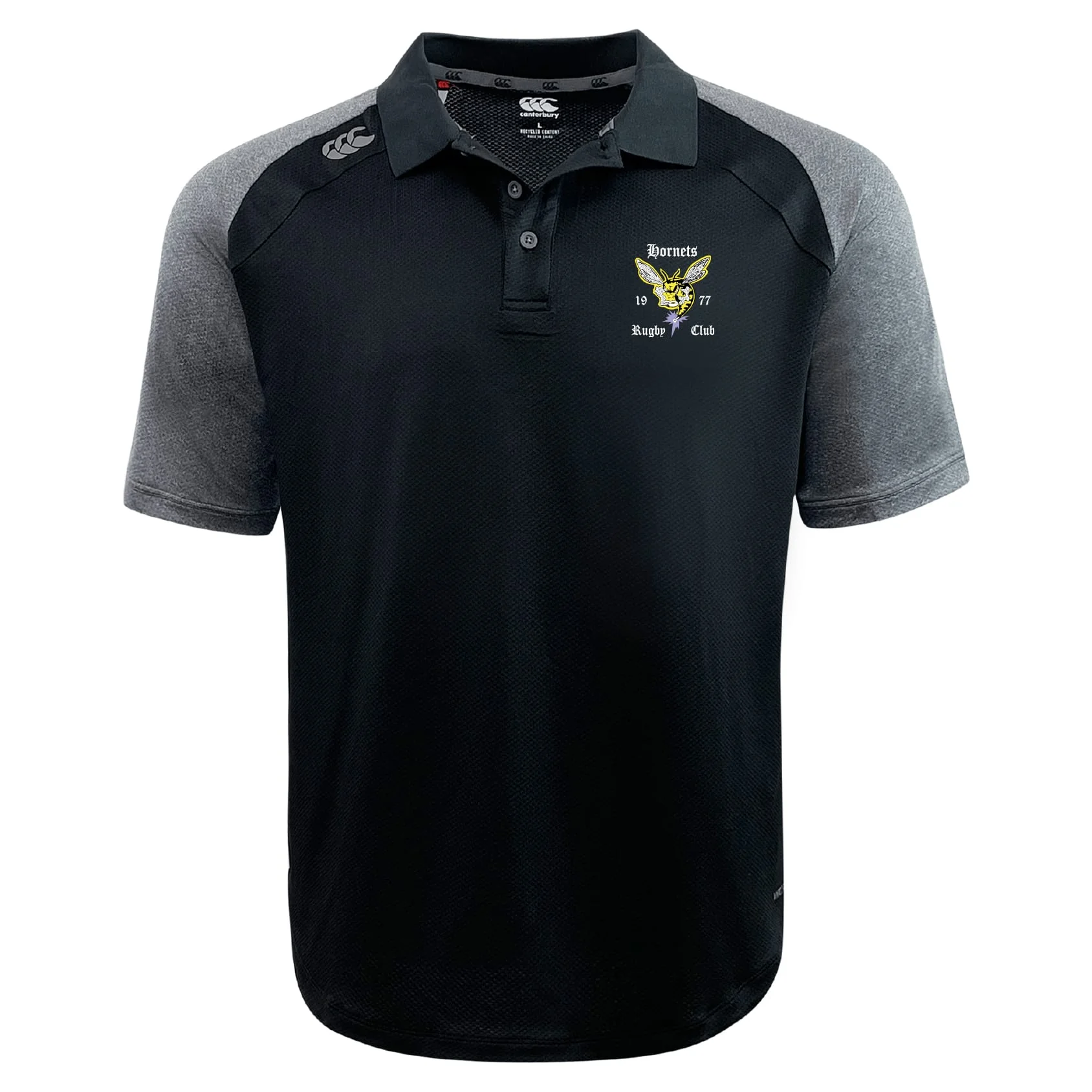 Hornets Rugby Club Elite Polo by Canterbury