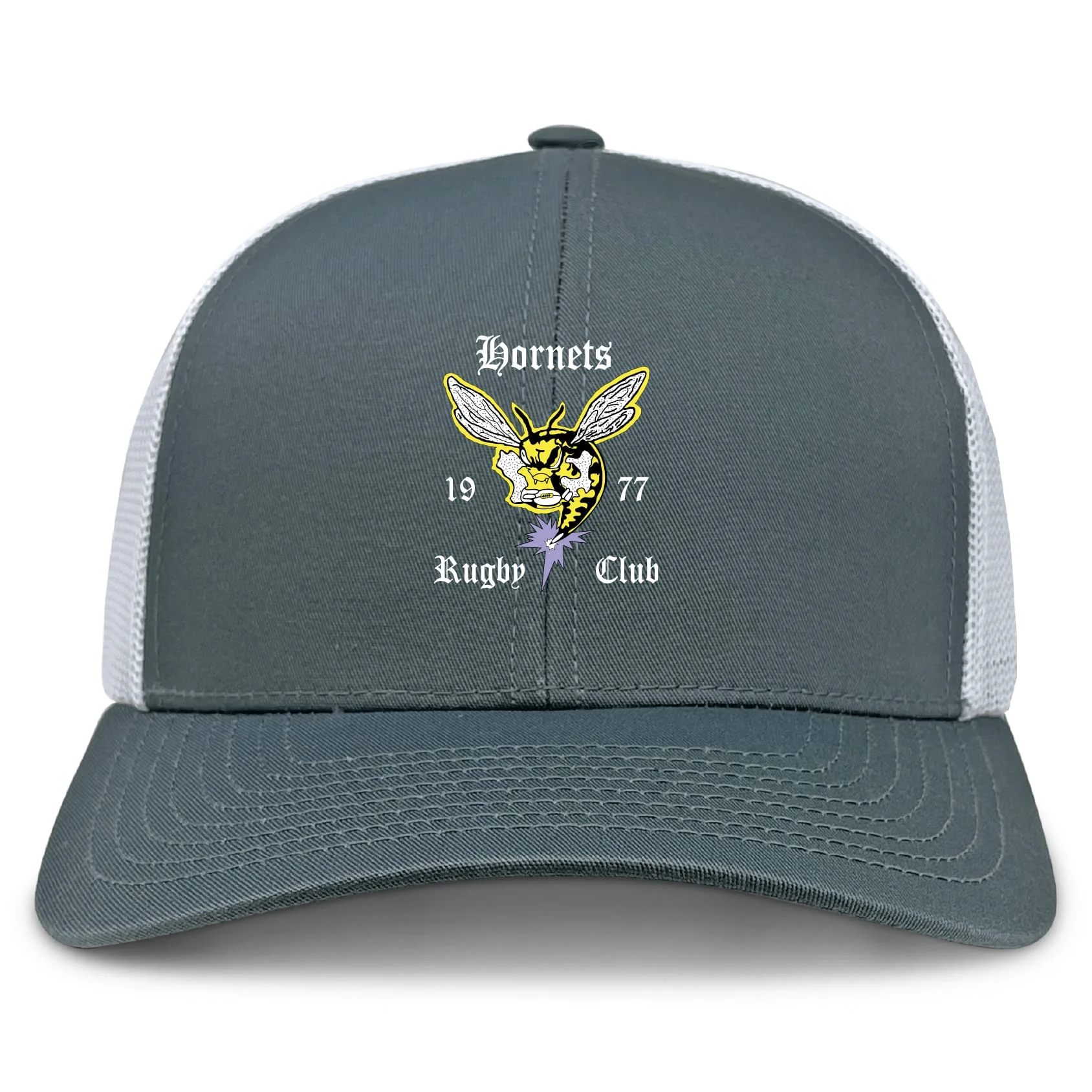 Hornets Rugby Club Retro Trucker Cap - Image 2
