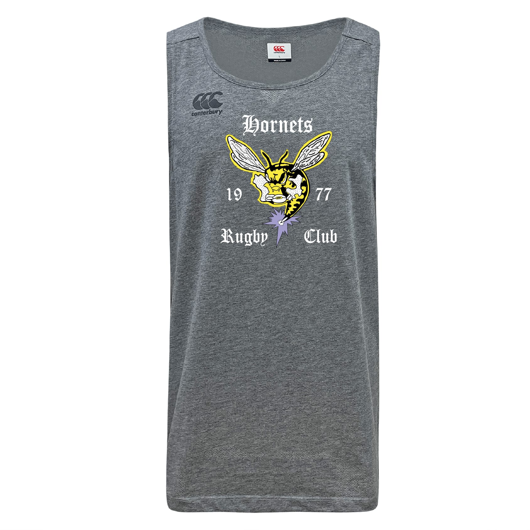 Hornets Rugby Club Tempo Vapodri Singlet by Canterbury - Image 2