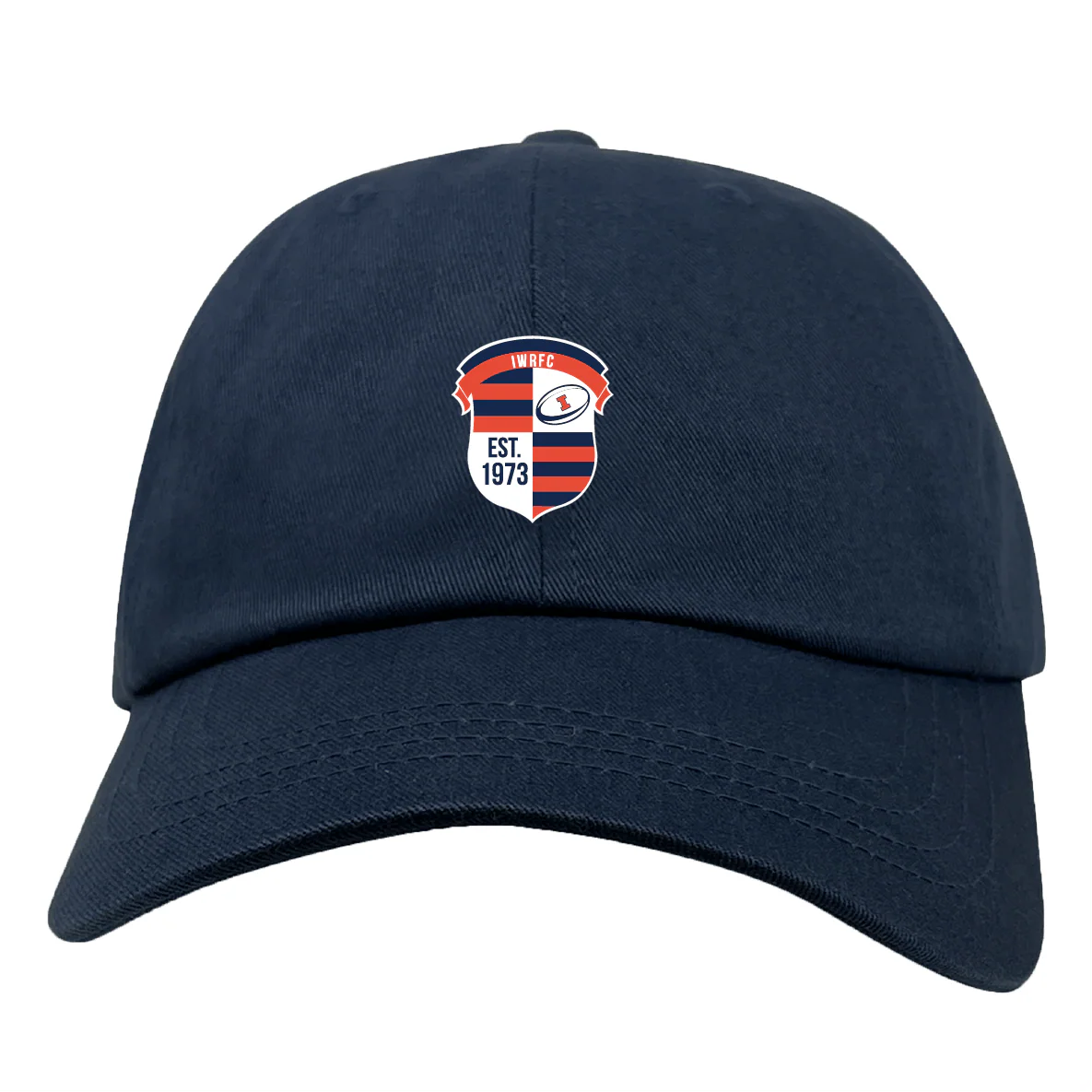 Illinois Womens RFC Adult Low-Profile Cotton Twill Dad Cap - Image 2