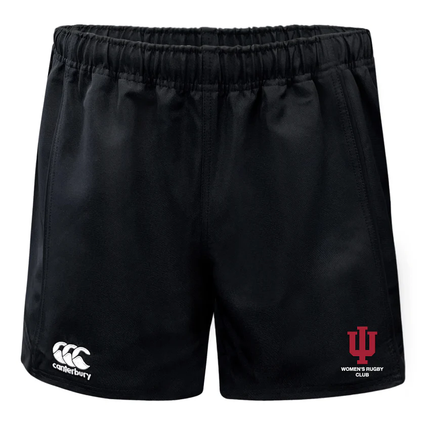 Indiana University Women Advantage Rugby Shorts by Canterbury