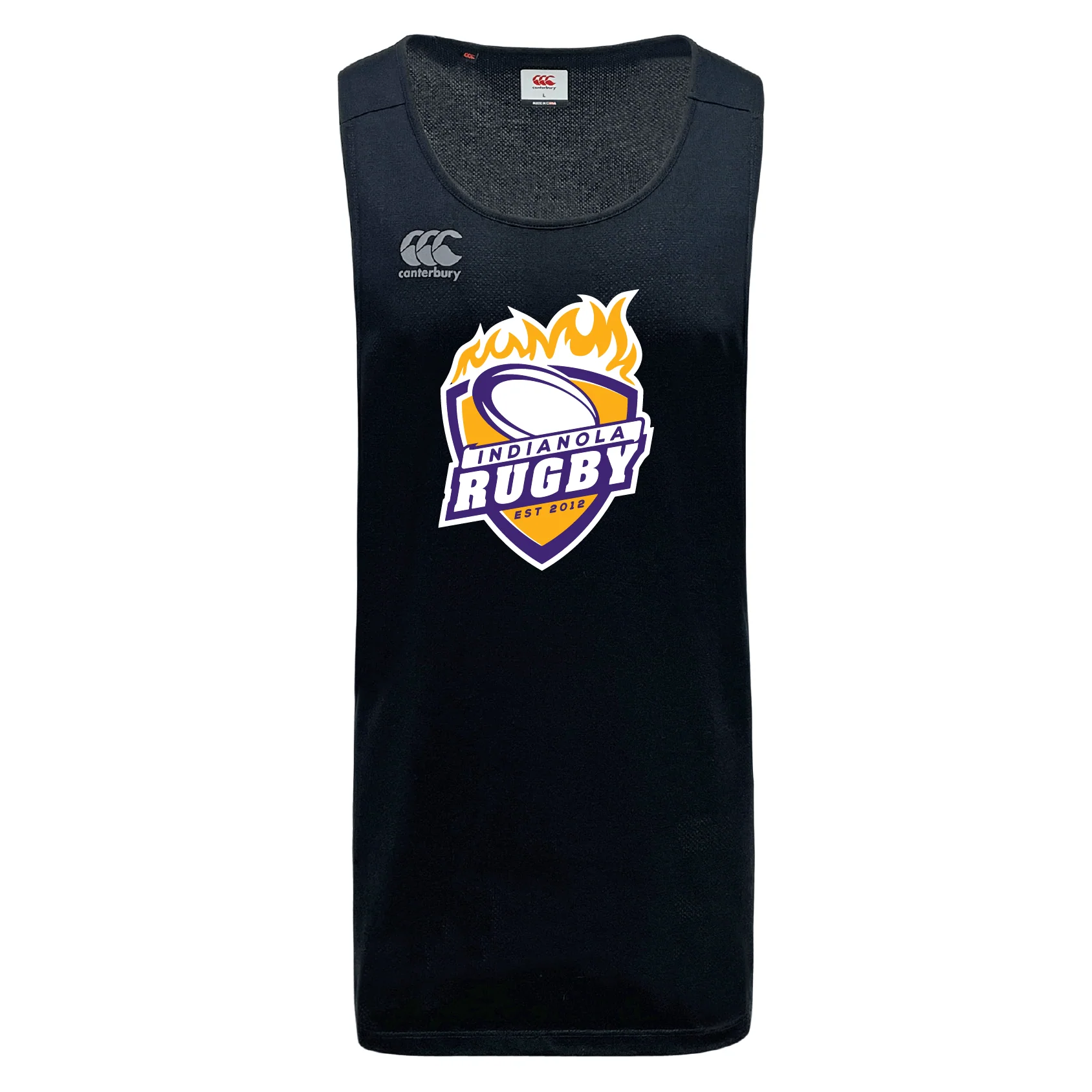 Indianola Rugby Tempo Vapodri Singlet by Canterbury