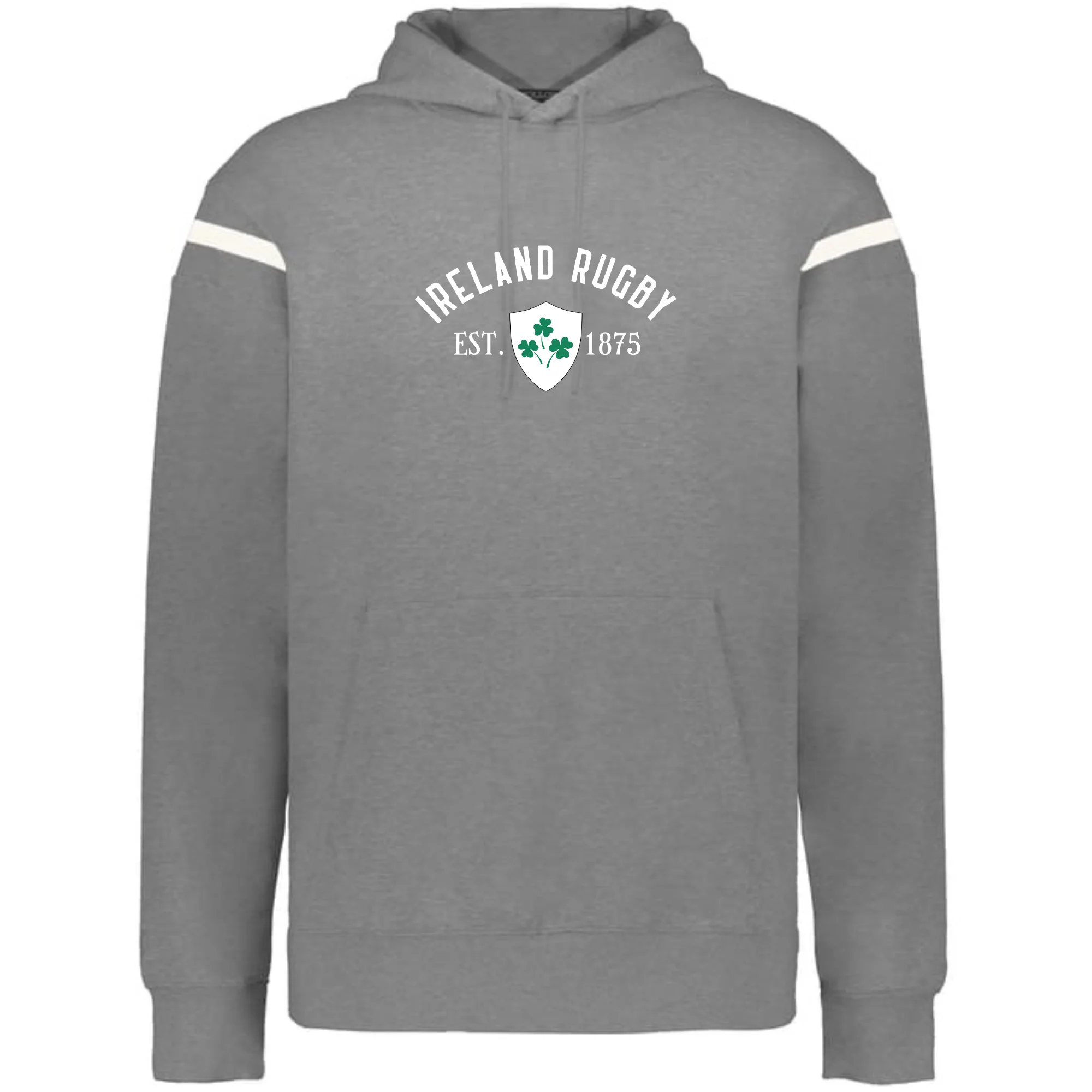 Ireland Est 1875 Heritage Prep Vintage Shield Hoodie - Image 3