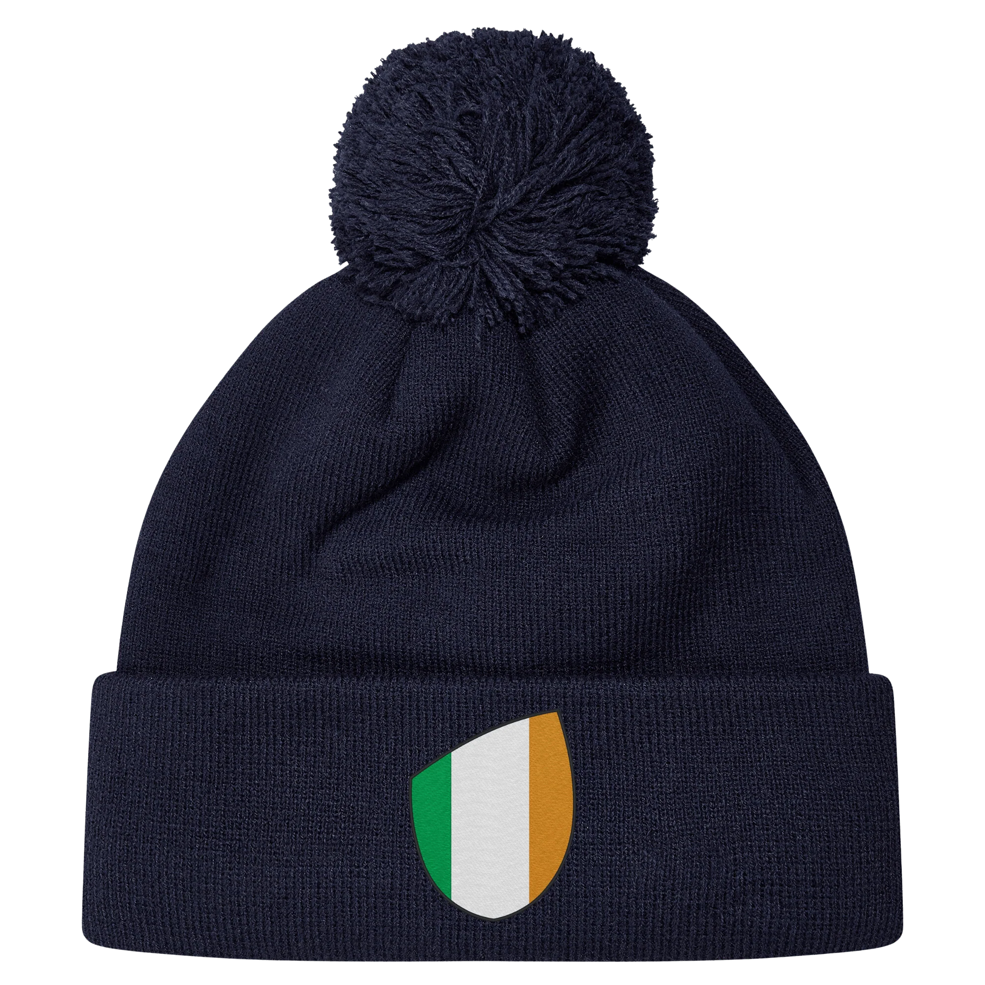 Ireland Shield Pom Pom Beanie - Image 3