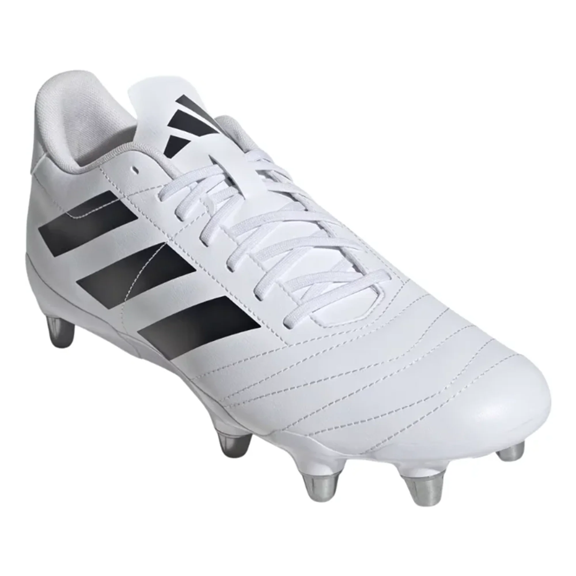 adidas Kakari SG - White/Core Black/Silver Metallic - Image 5
