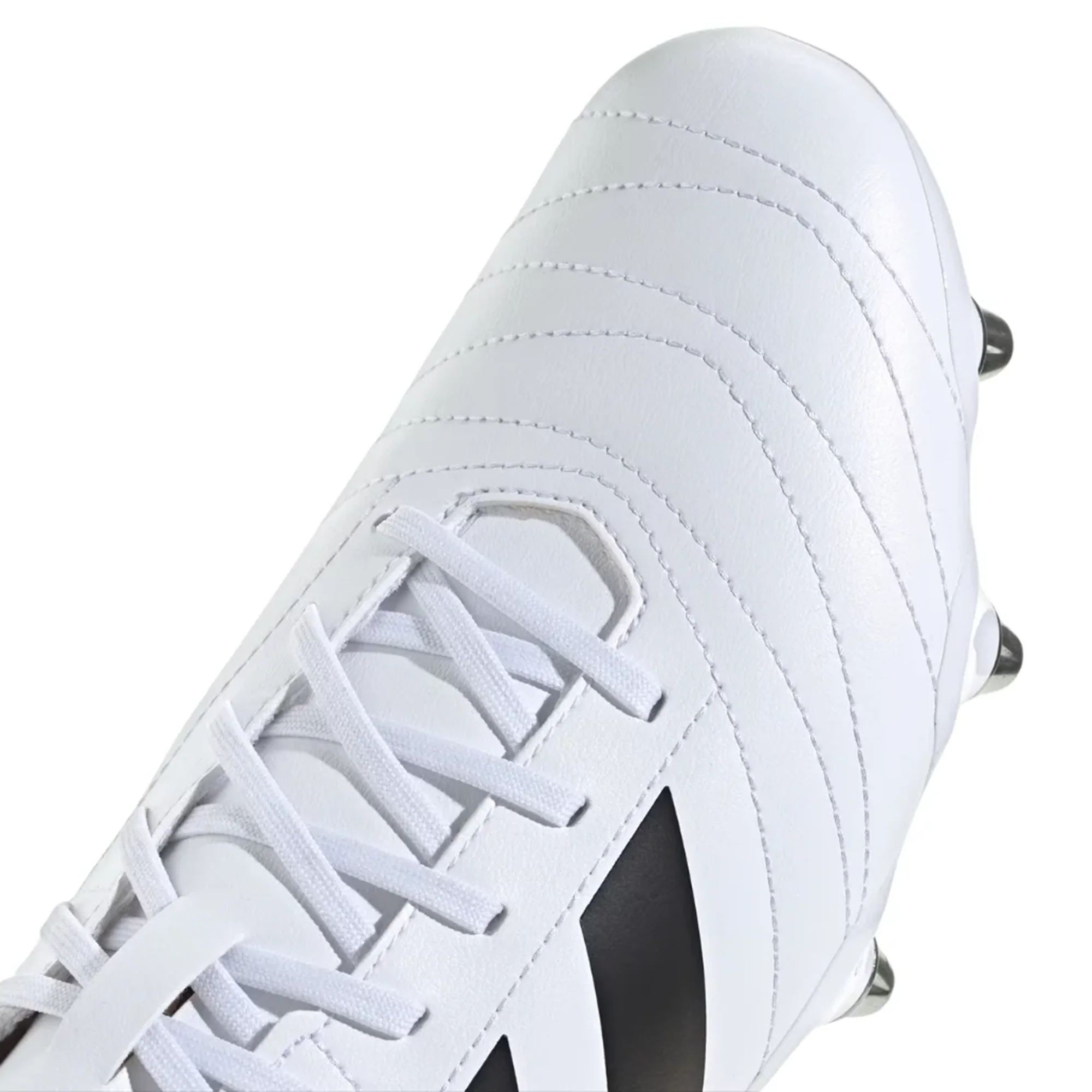 adidas Kakari SG - White/Core Black/Silver Metallic - Image 9
