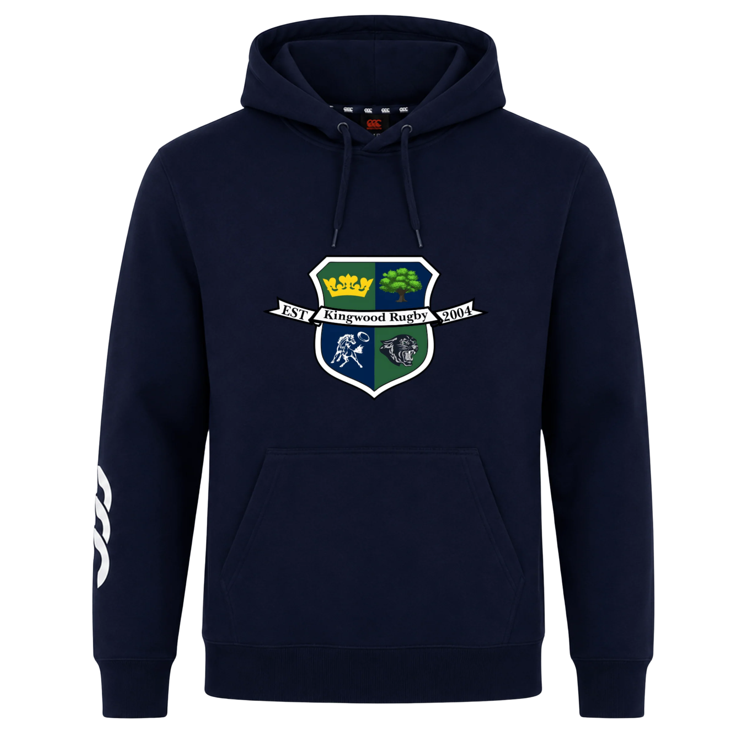 Kingwood Rugby Club Hoodie by Canterbury - Image 2